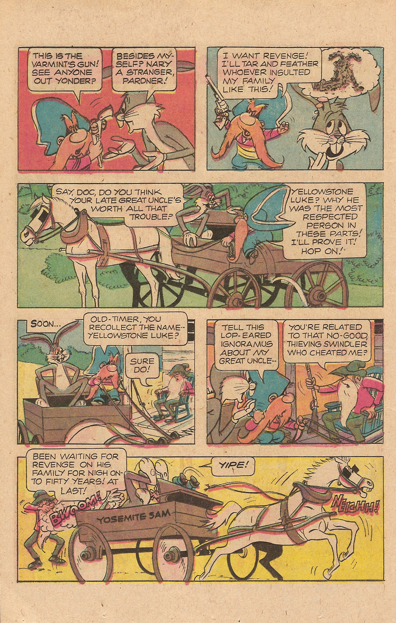Read online Yosemite Sam and Bugs Bunny comic -  Issue #28 - 12