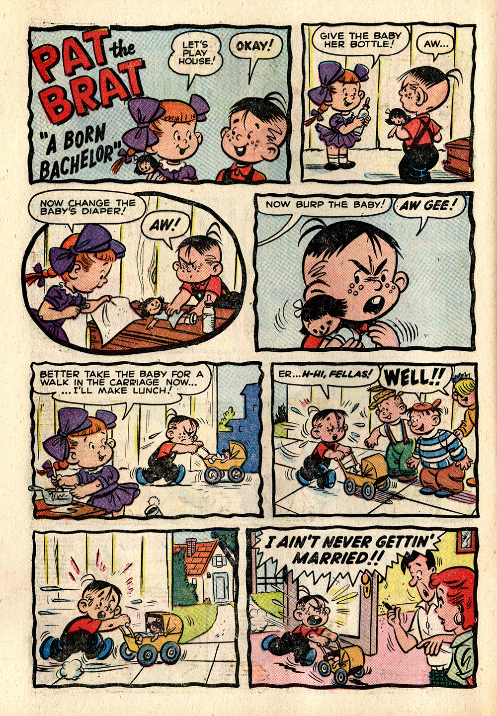 Read online Pat the Brat comic -  Issue #3 - 6