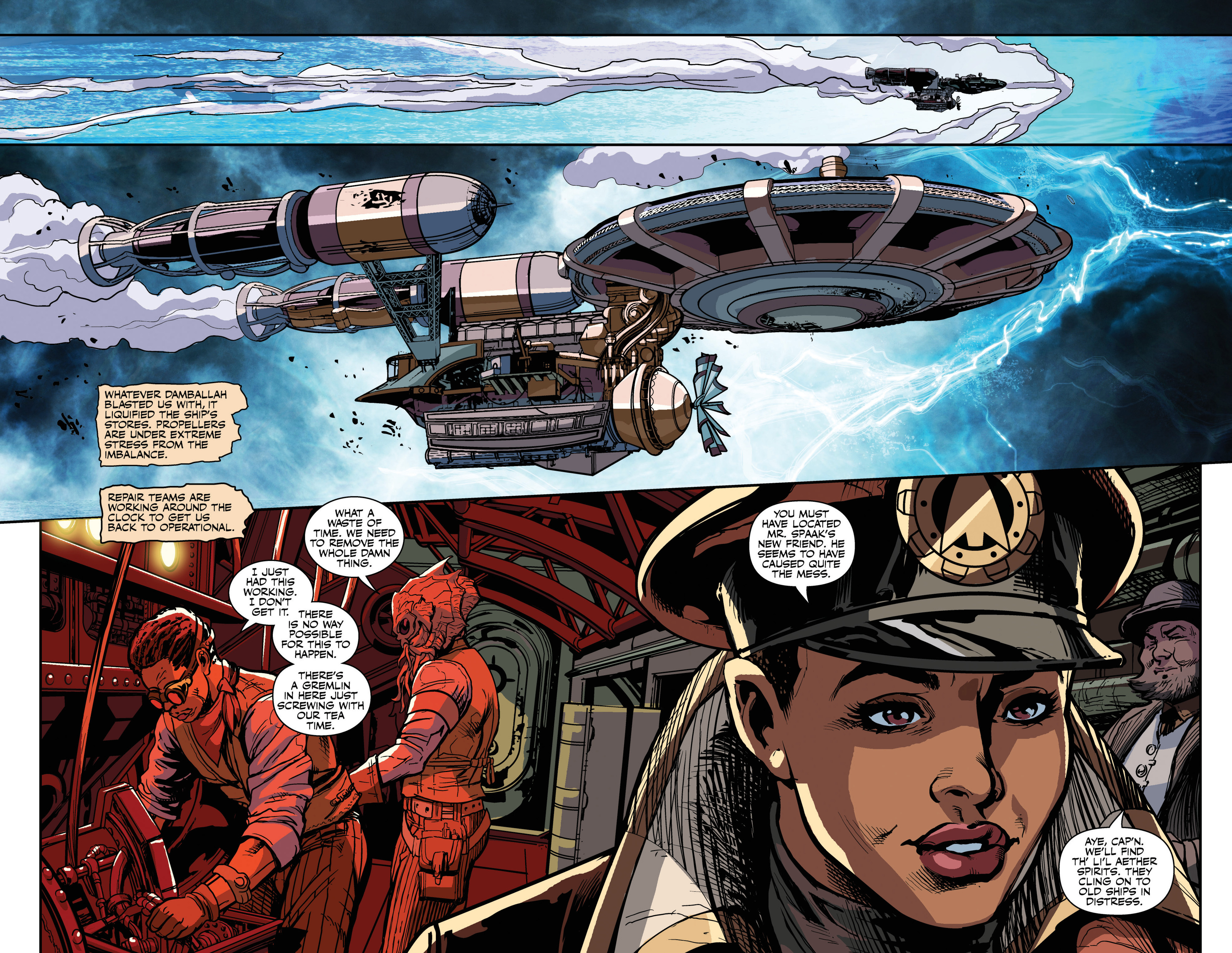 Read online Airship Enterprise: The Infernal Machine comic -  Issue #3 - 8