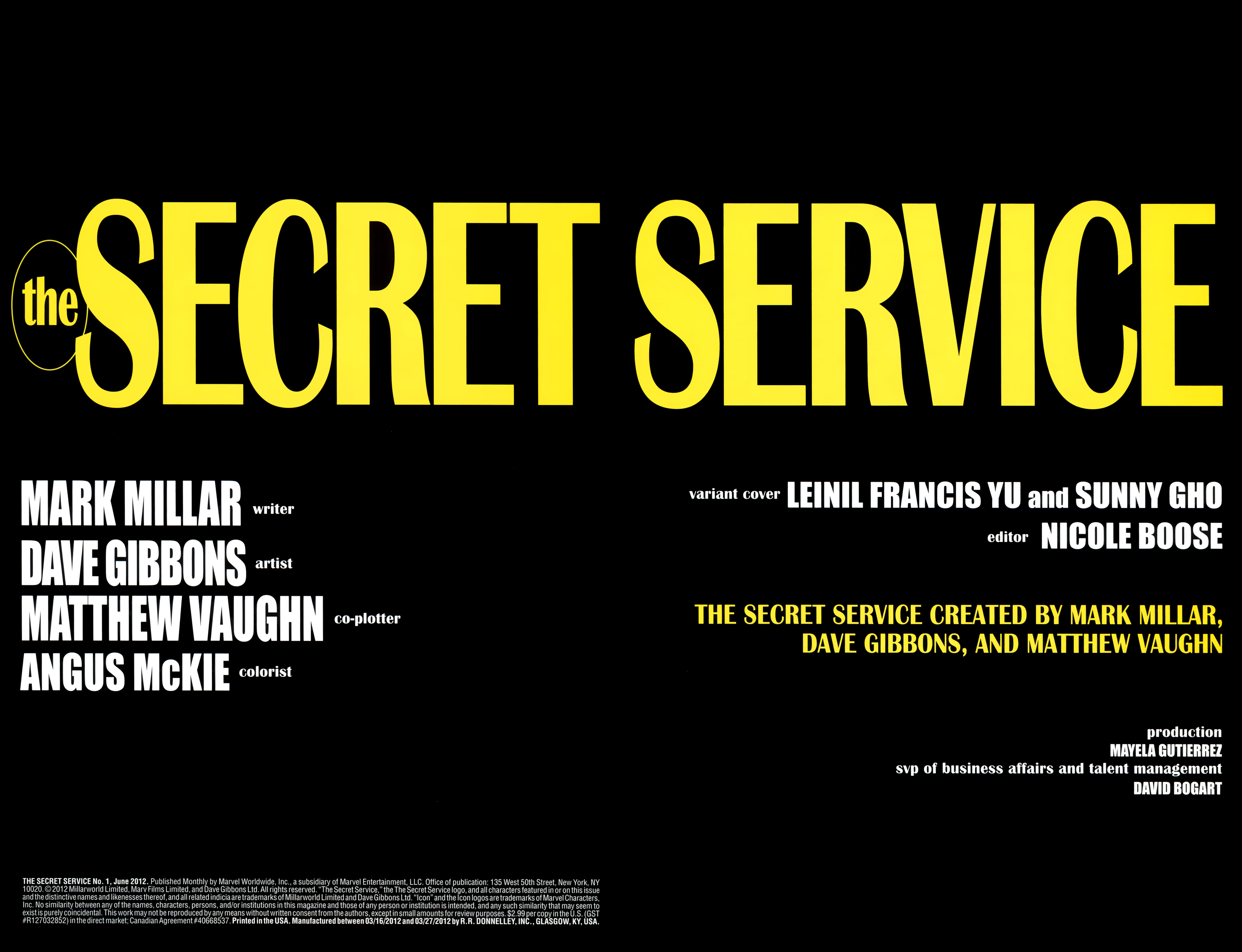 Read online Secret Service comic -  Issue #1 - 3