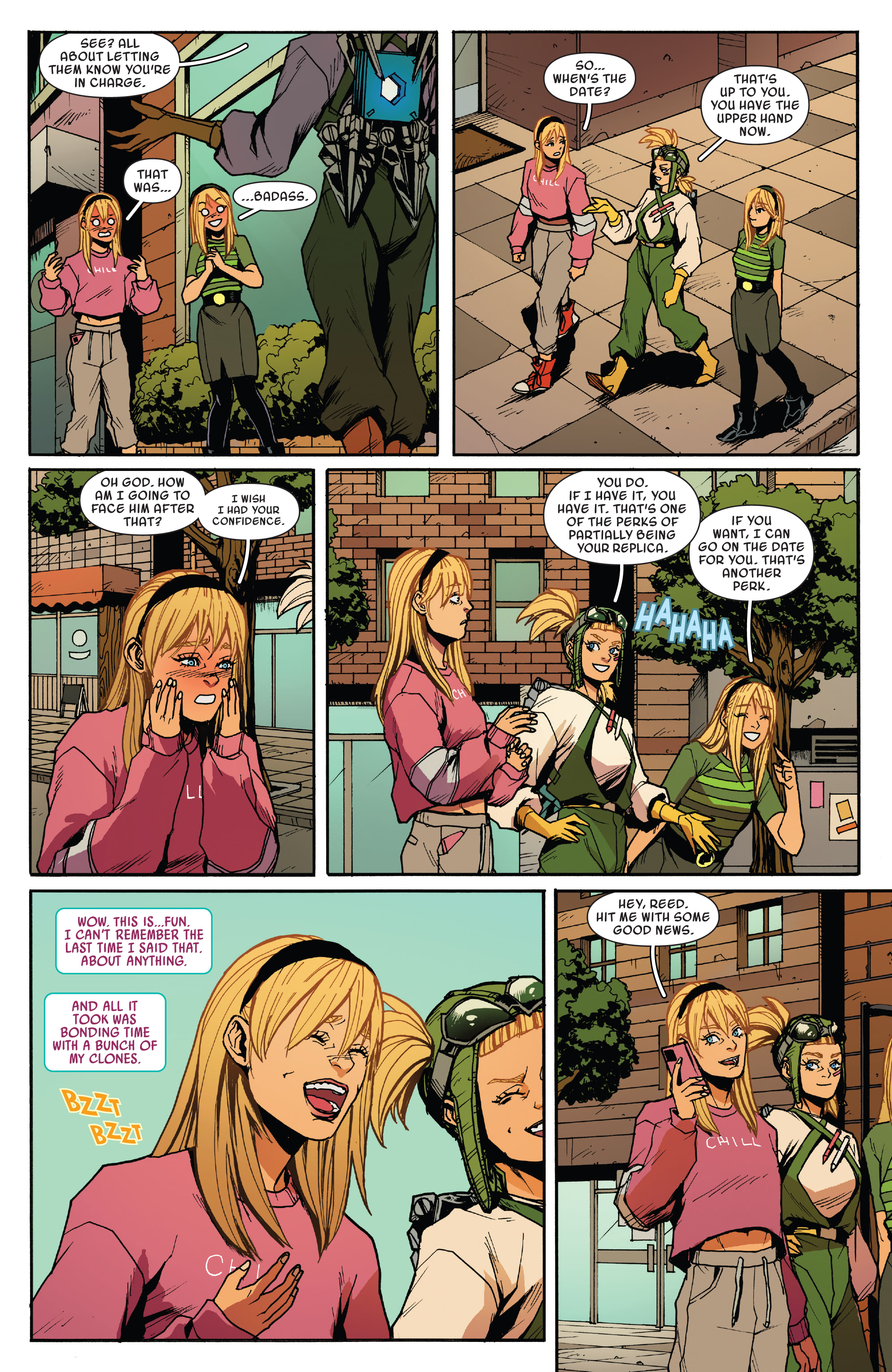 Read online Spider-Gwen: Shadow Clones comic -  Issue #3 - 7