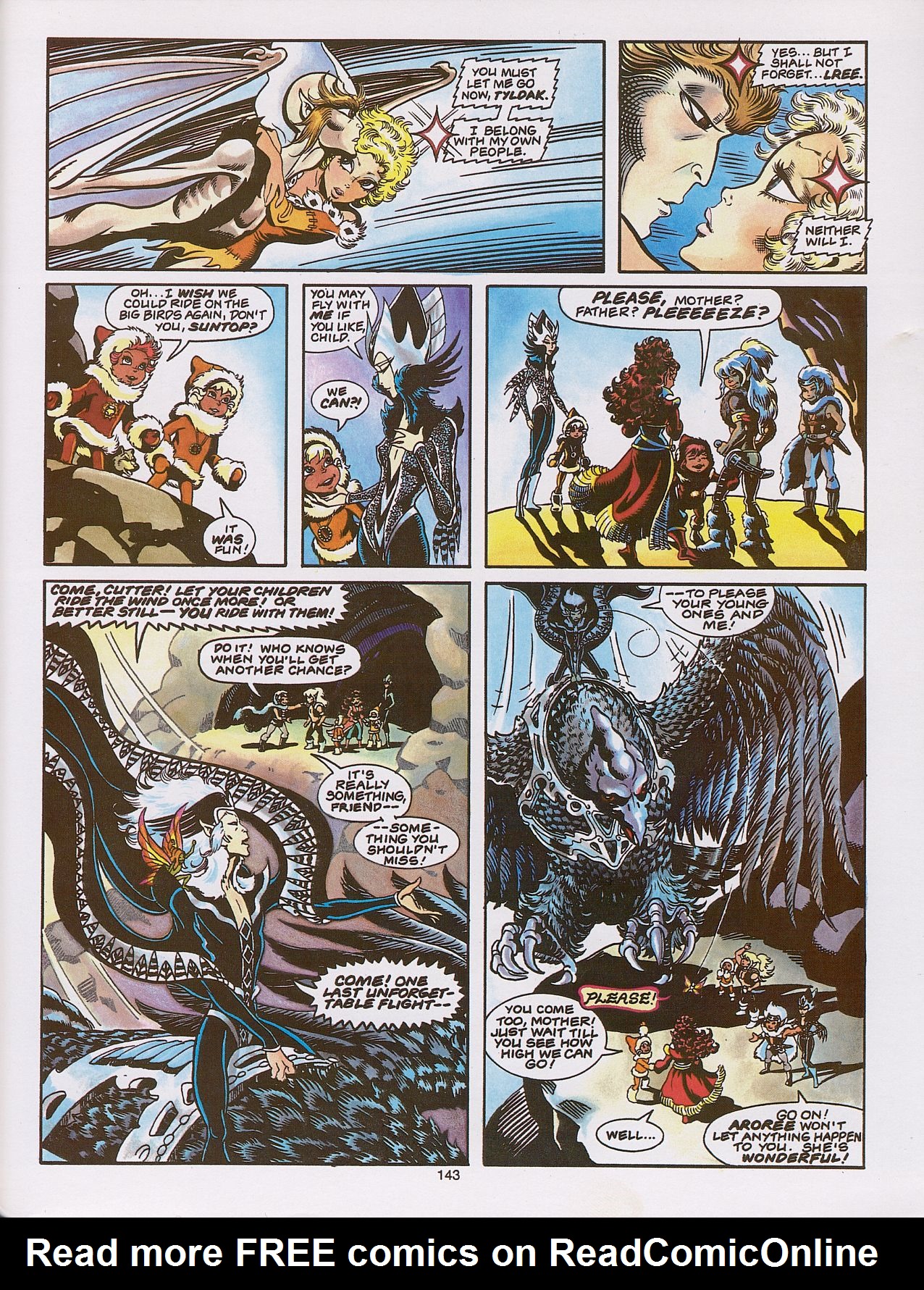 Read online ElfQuest (Starblaze Edition) comic -  Issue # TPB 3 - 142