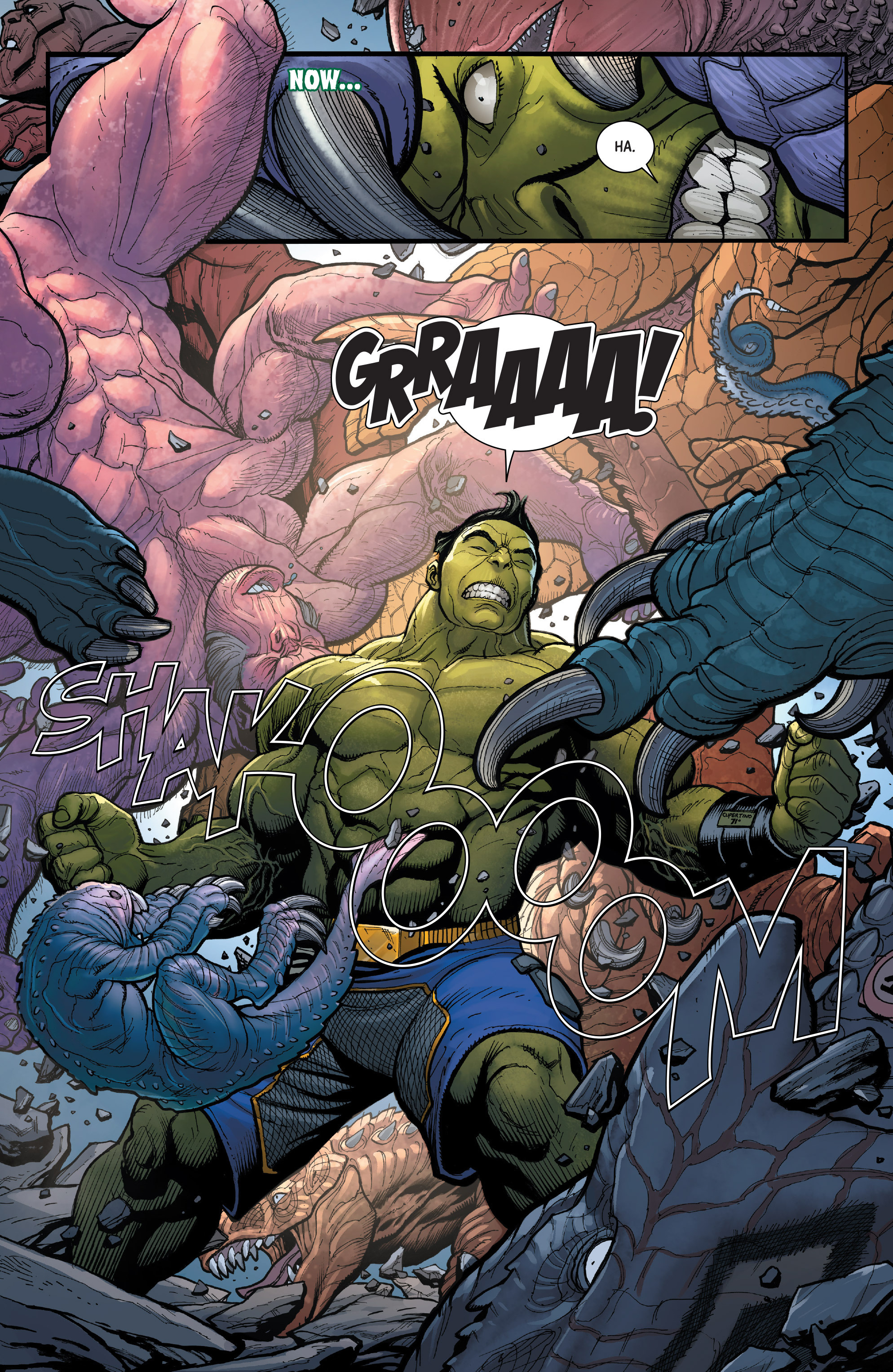 Read online Totally Awesome Hulk comic -  Issue #4 - 16