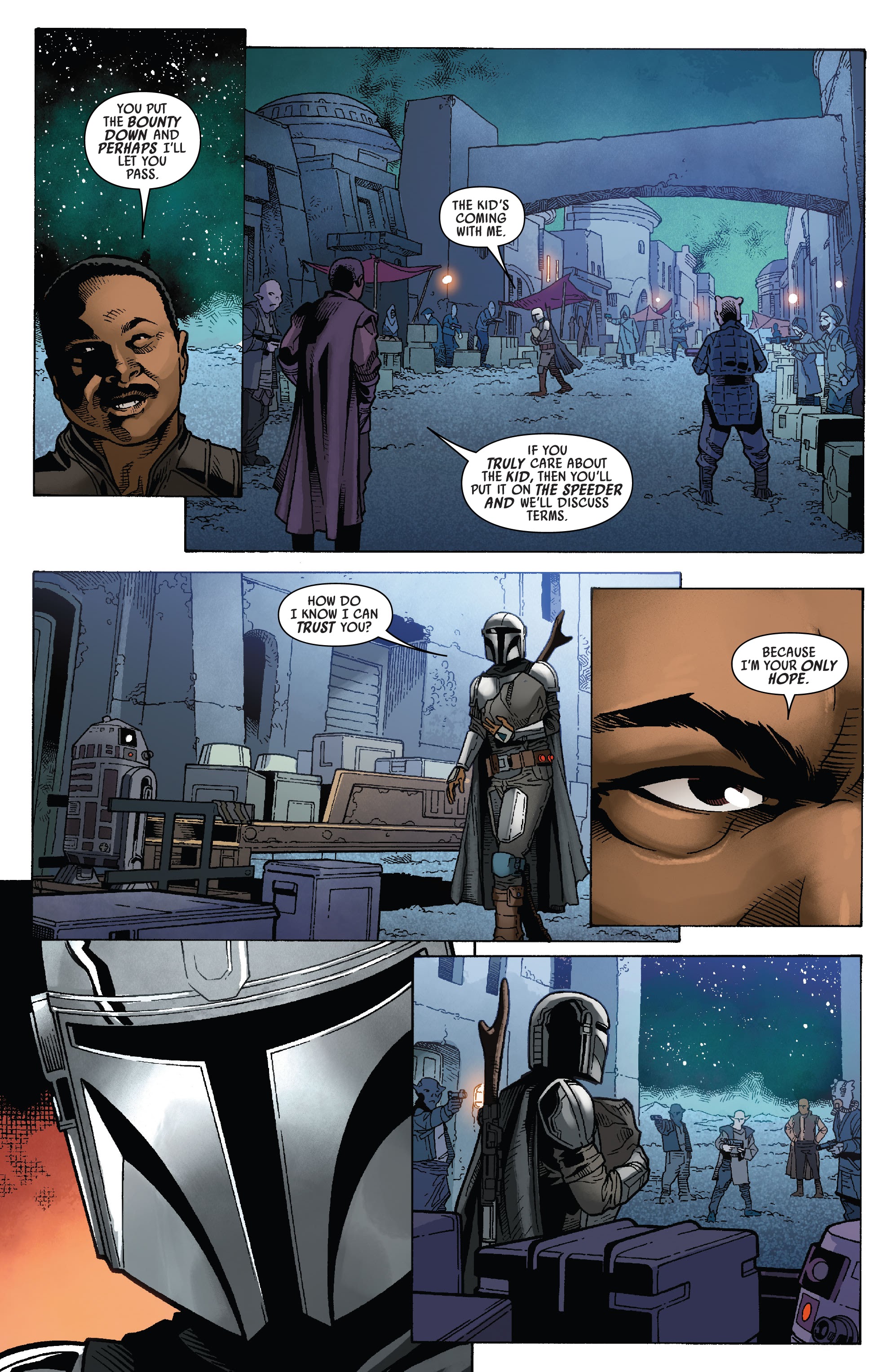 Read online Star Wars: The Mandalorian comic -  Issue #3 - 25