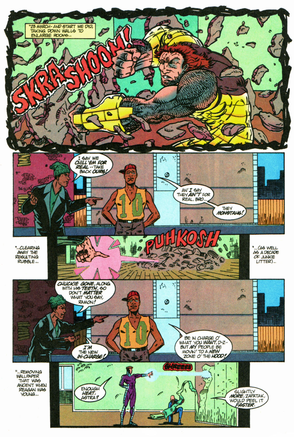 Read online Xenobrood comic -  Issue #1 - 17
