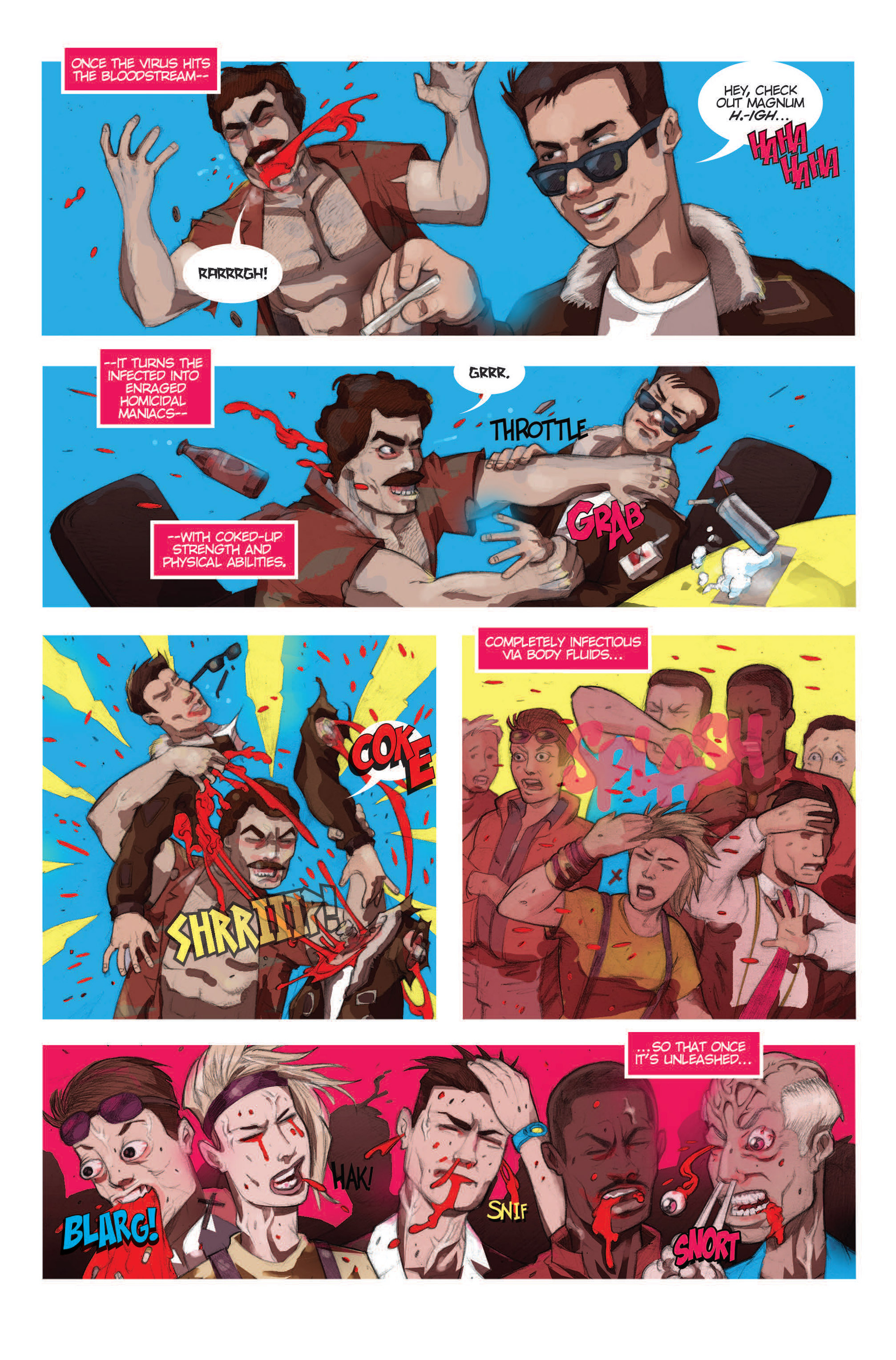 Read online Night of the 80's Undead comic -  Issue # TPB - 6