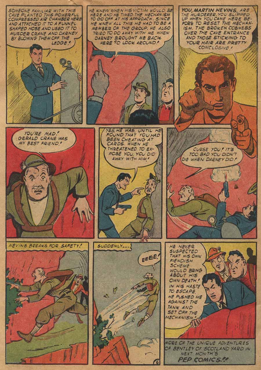 Read online Pep Comics comic -  Issue #21 - 66