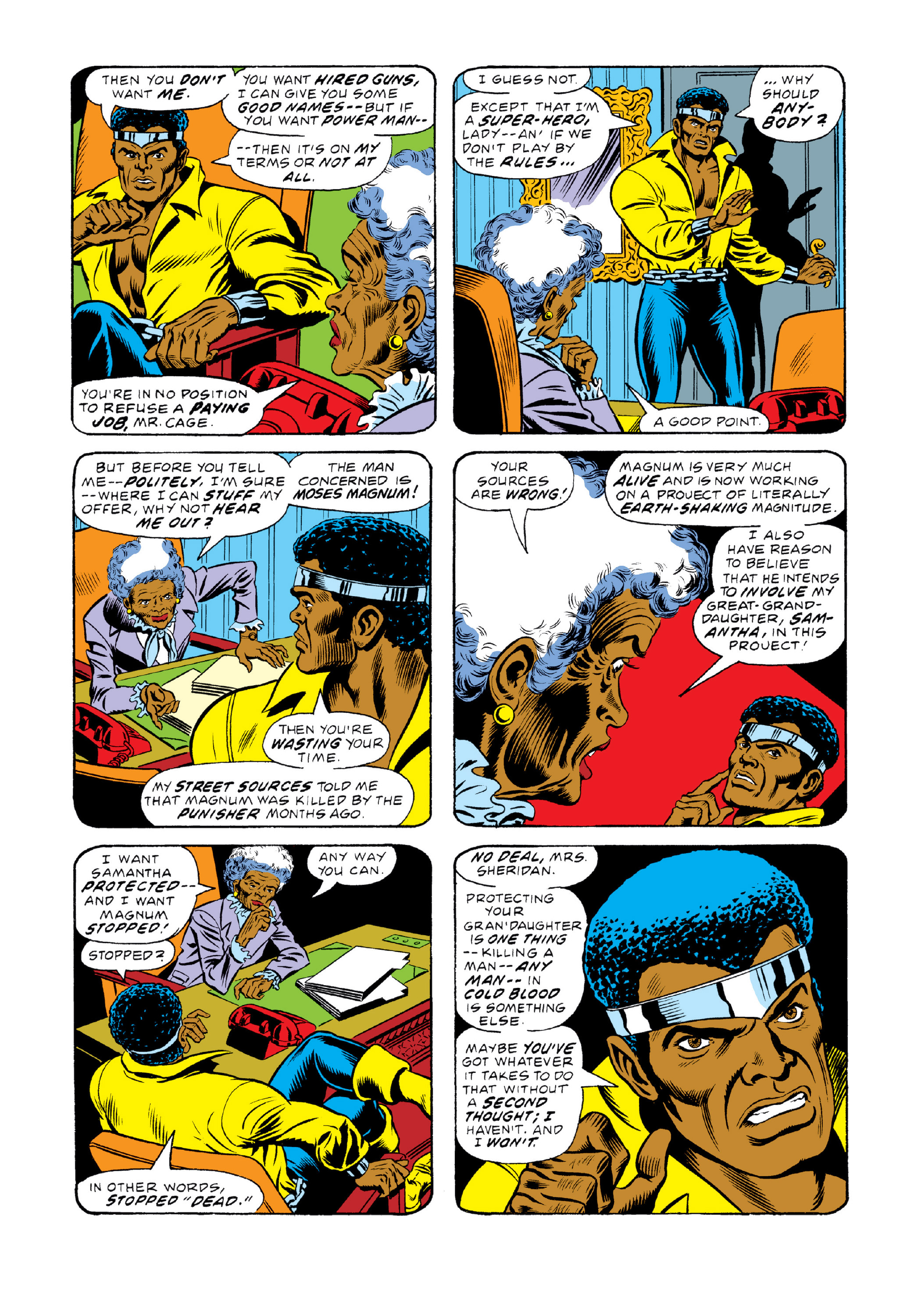 Read online Marvel Masterworks: Luke Cage, Power Man comic -  Issue # TPB 3 (Part 1) - 91