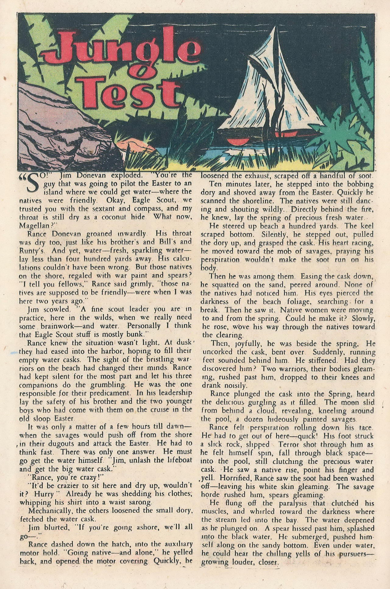 Read online Famous Funnies comic -  Issue #186 - 25