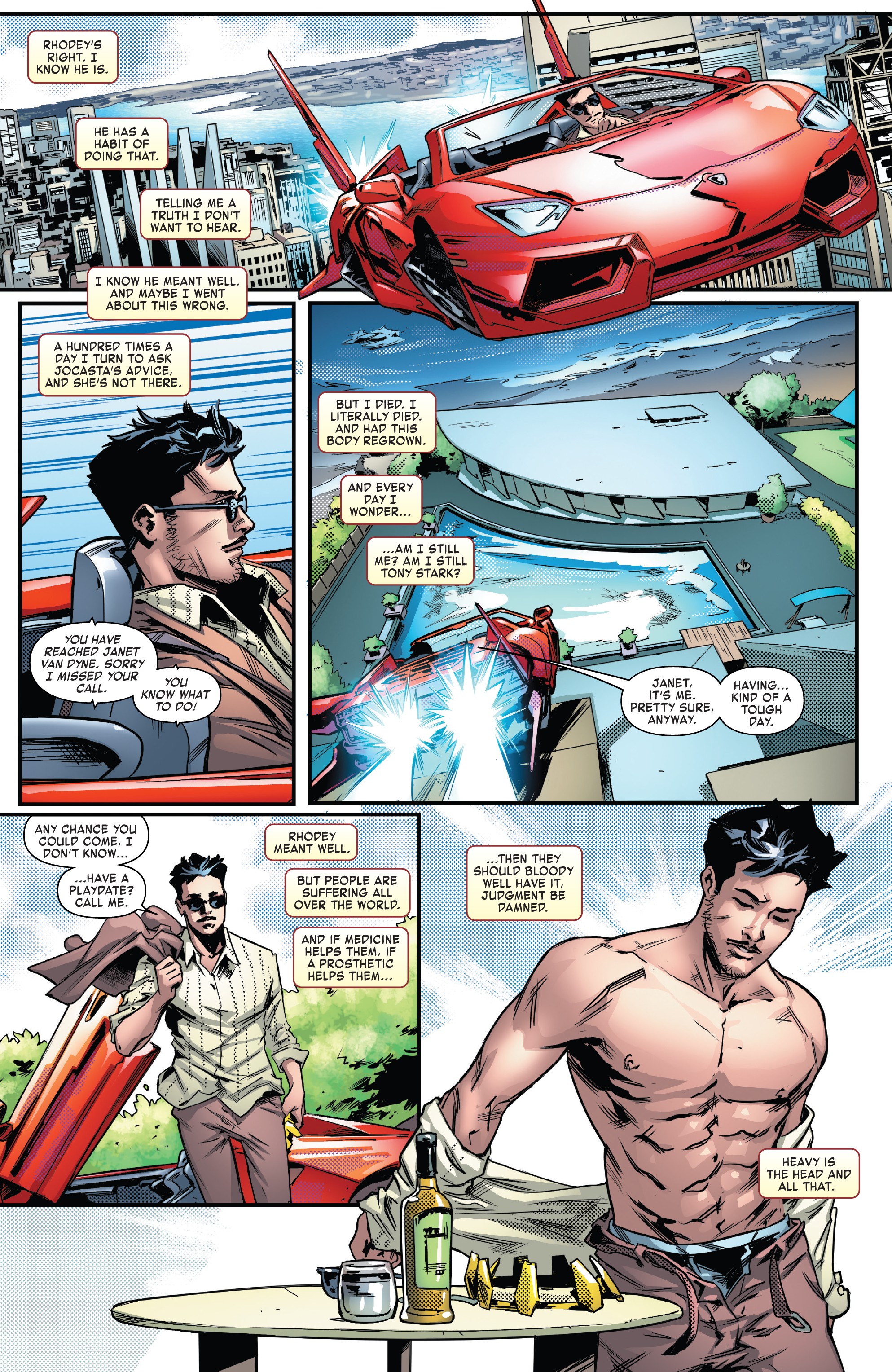 Read online Tony Stark: Iron Man comic -  Issue #12 - 13