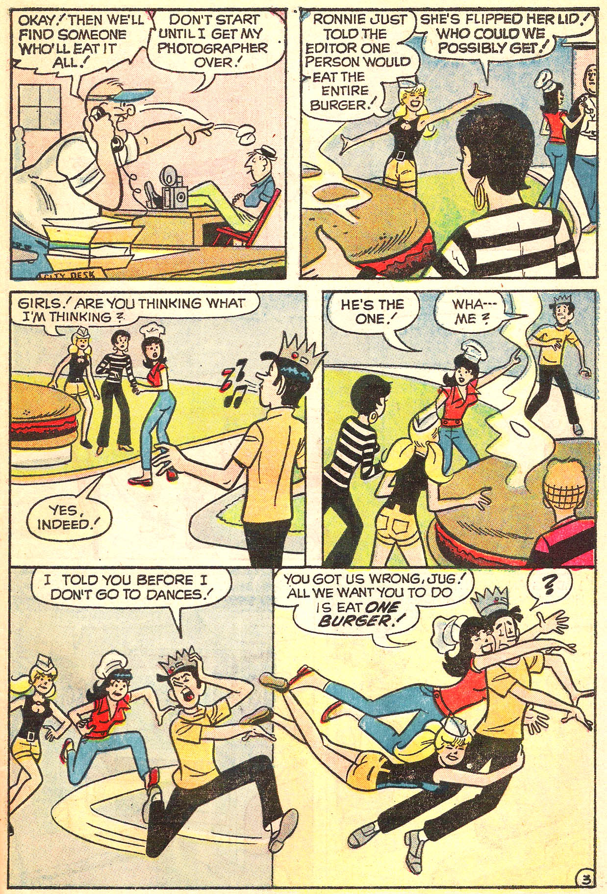 Read online Archie's TV Laugh-Out comic -  Issue #21 - 47