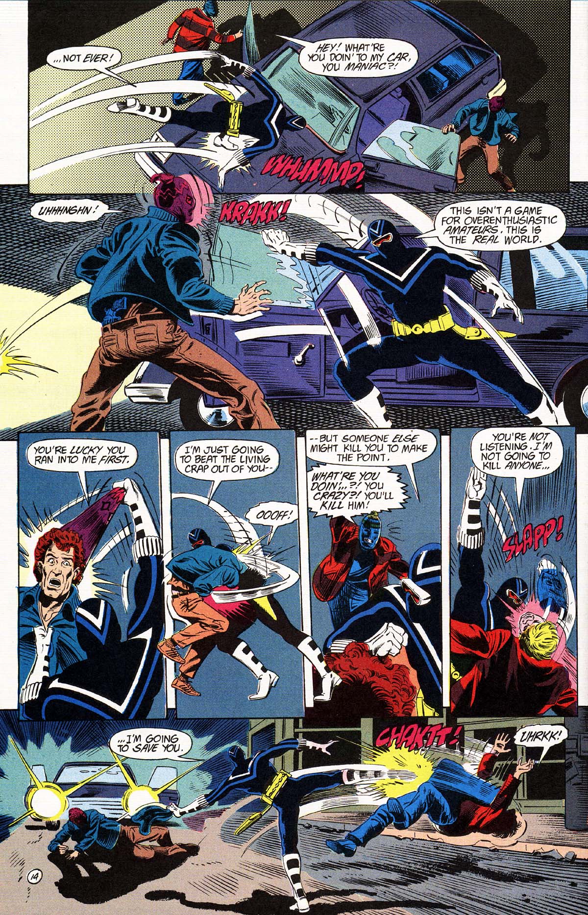 Read online Vigilante (1983) comic -  Issue #39 - 16