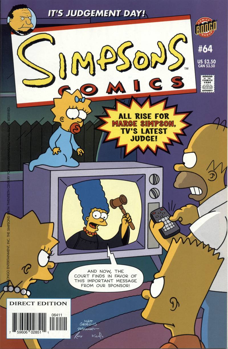 Read online Simpsons Comics comic -  Issue #64 - 1