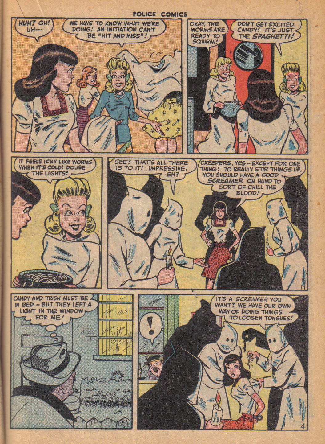 Read online Police Comics comic -  Issue #56 - 33