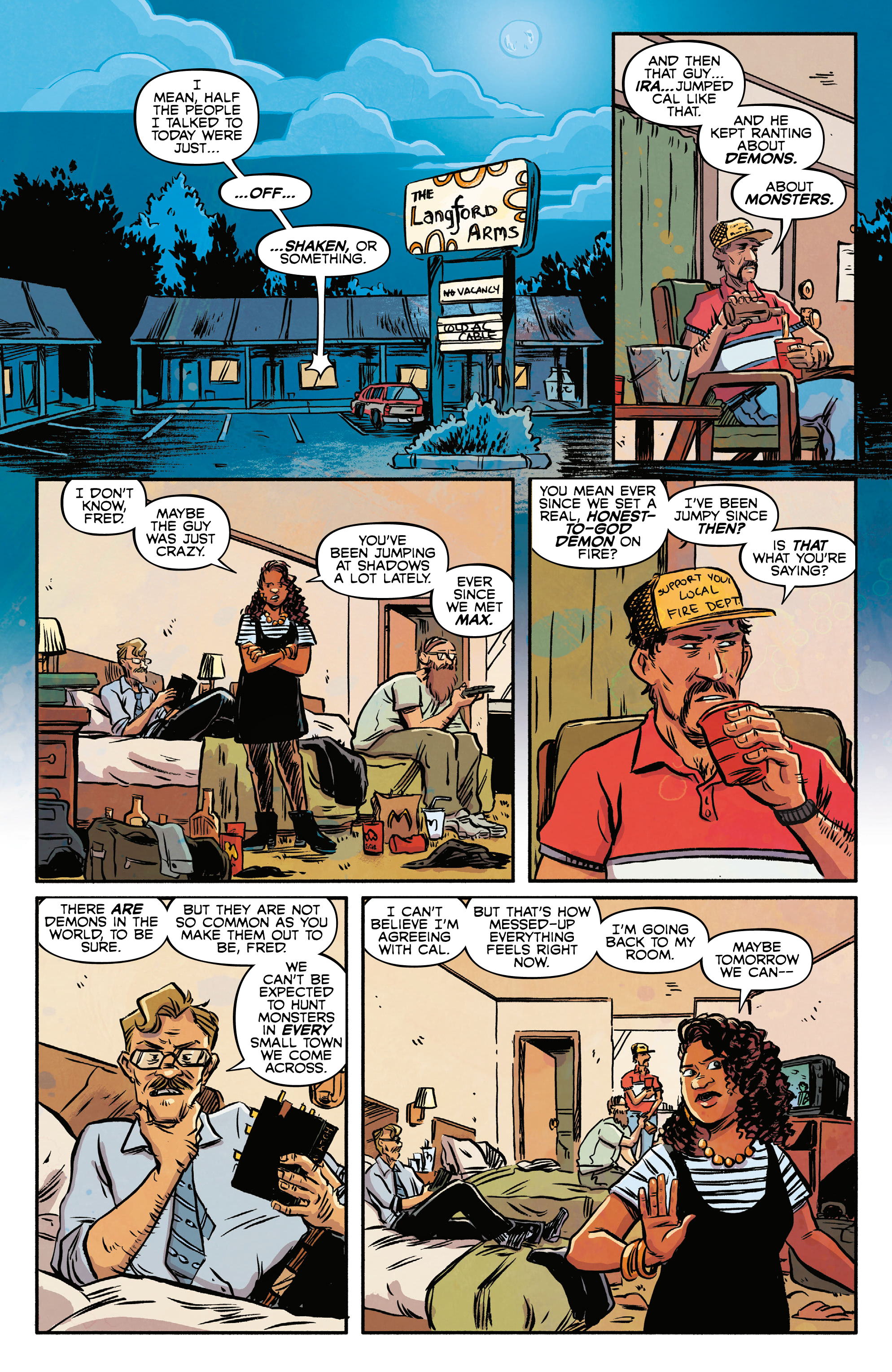 Read online Door to Door, Night by Night comic -  Issue #2 - 12