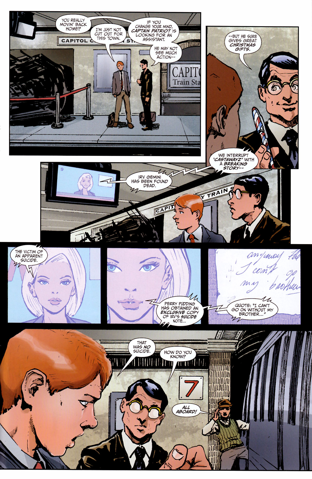 Read online Caped comic -  Issue #2 - 23