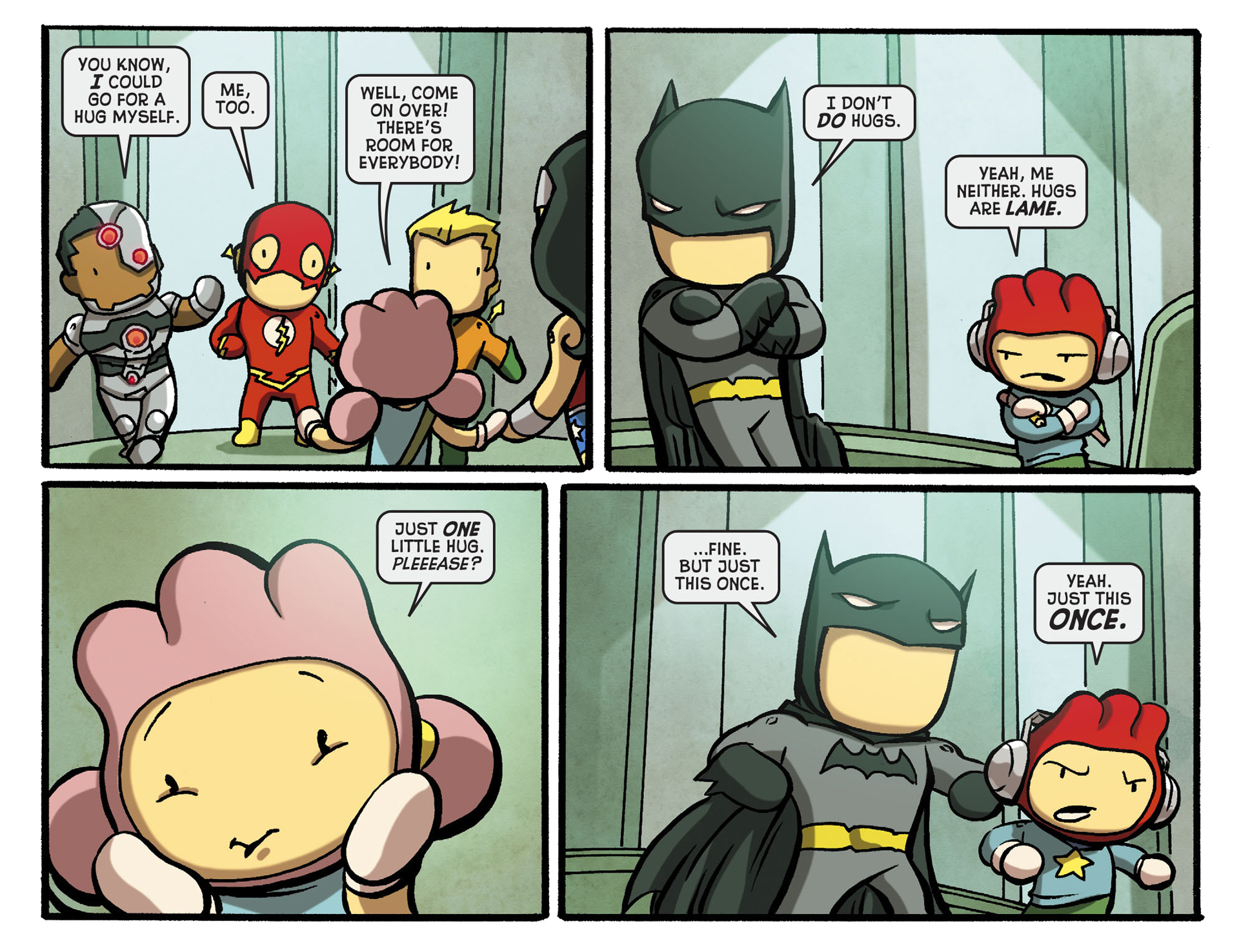 Read online Scribblenauts Unmasked: A Crisis of Imagination comic -  Issue #5 - 18