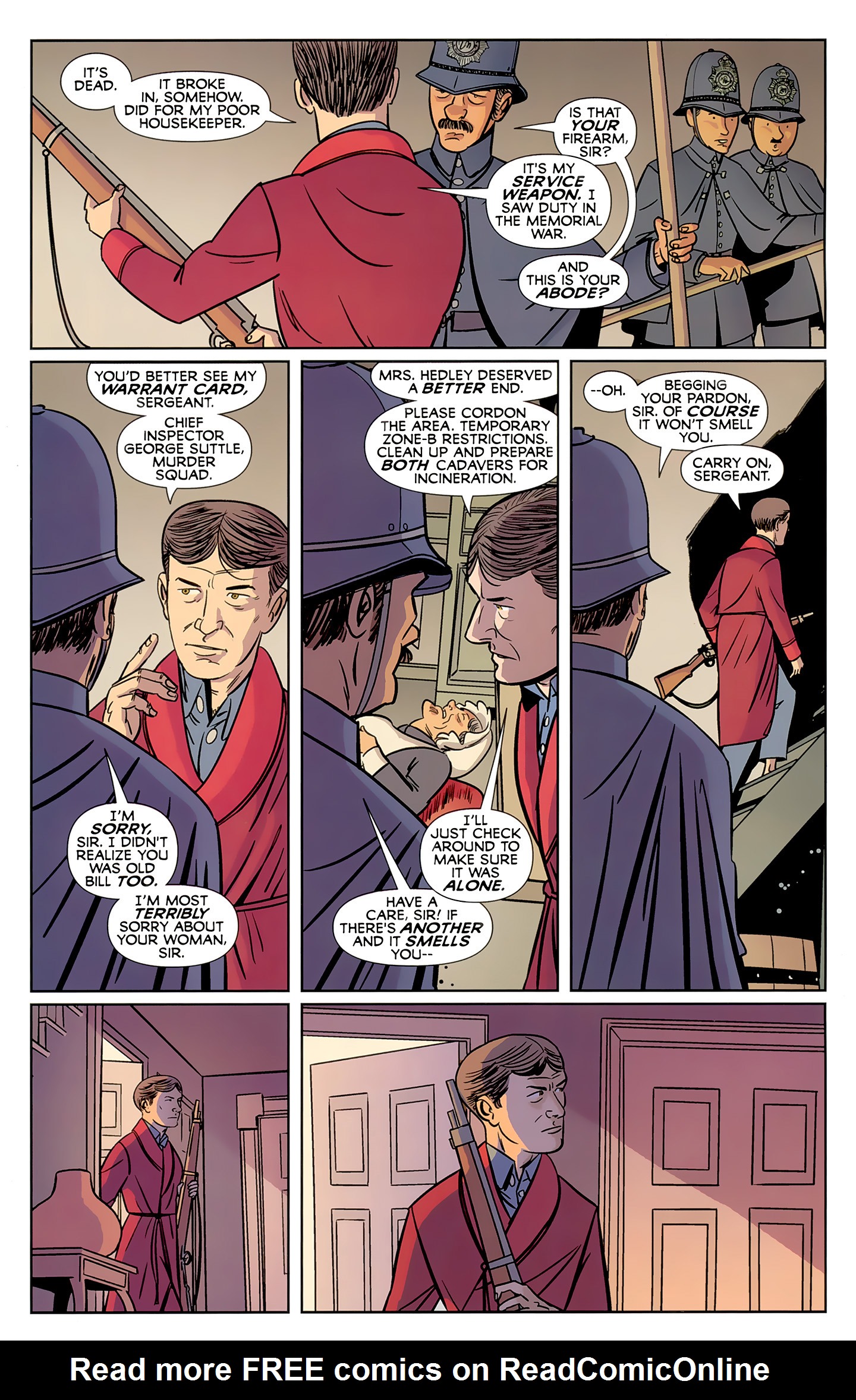 Read online The New Deadwardians comic -  Issue #1 - 6