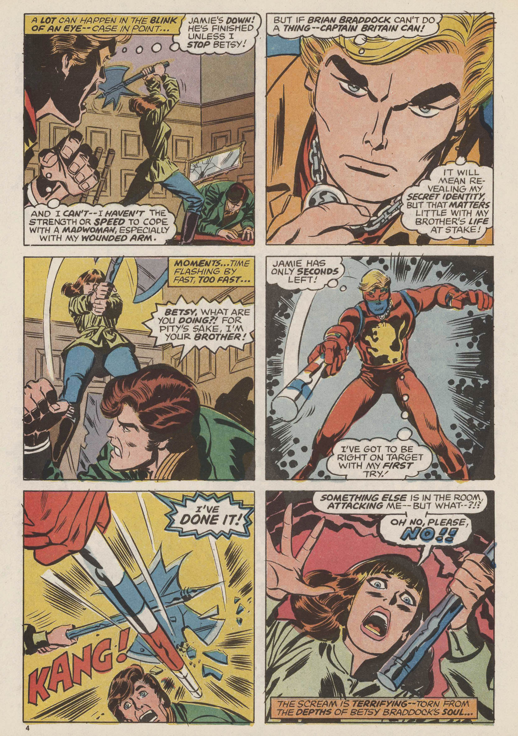 Read online Captain Britain (1976) comic -  Issue #10 - 4