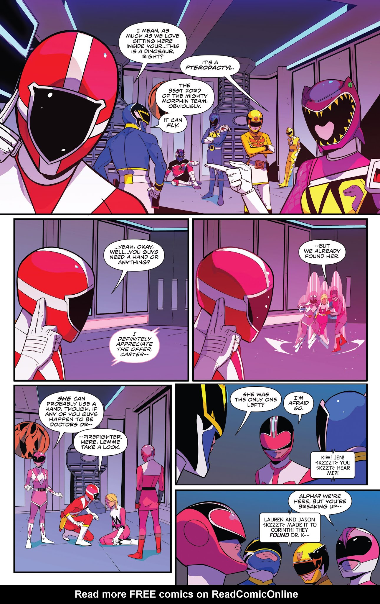 Read online Mighty Morphin Power Rangers comic -  Issue #28 - 7