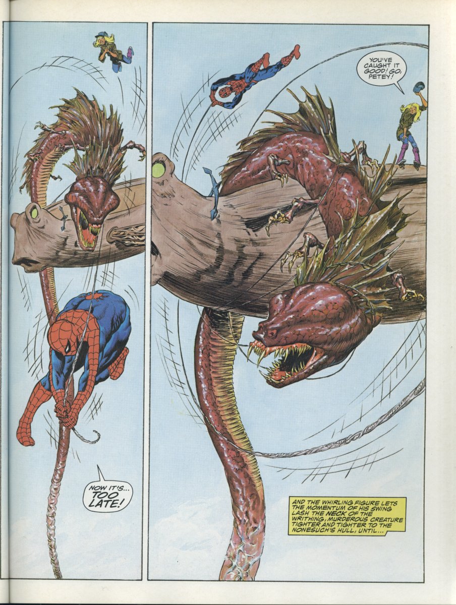 Read online Marvel Graphic Novel comic -  Issue #22 - Spider-Man - Hooky - 29