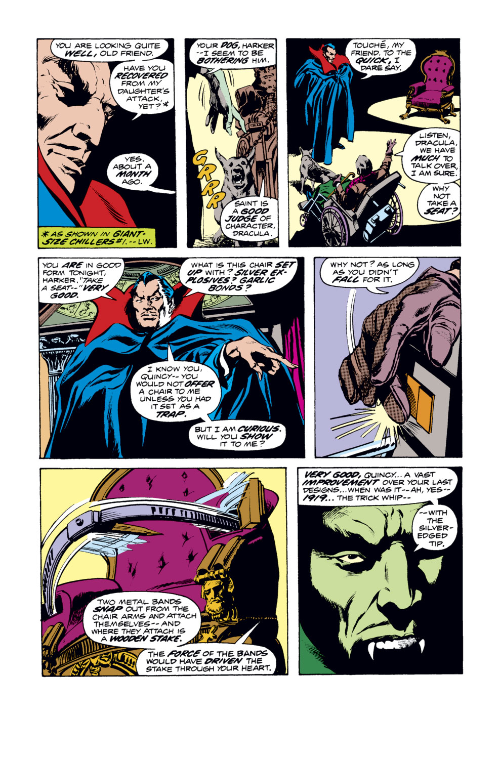 Read online Tomb of Dracula (1972) comic -  Issue #32 - 8