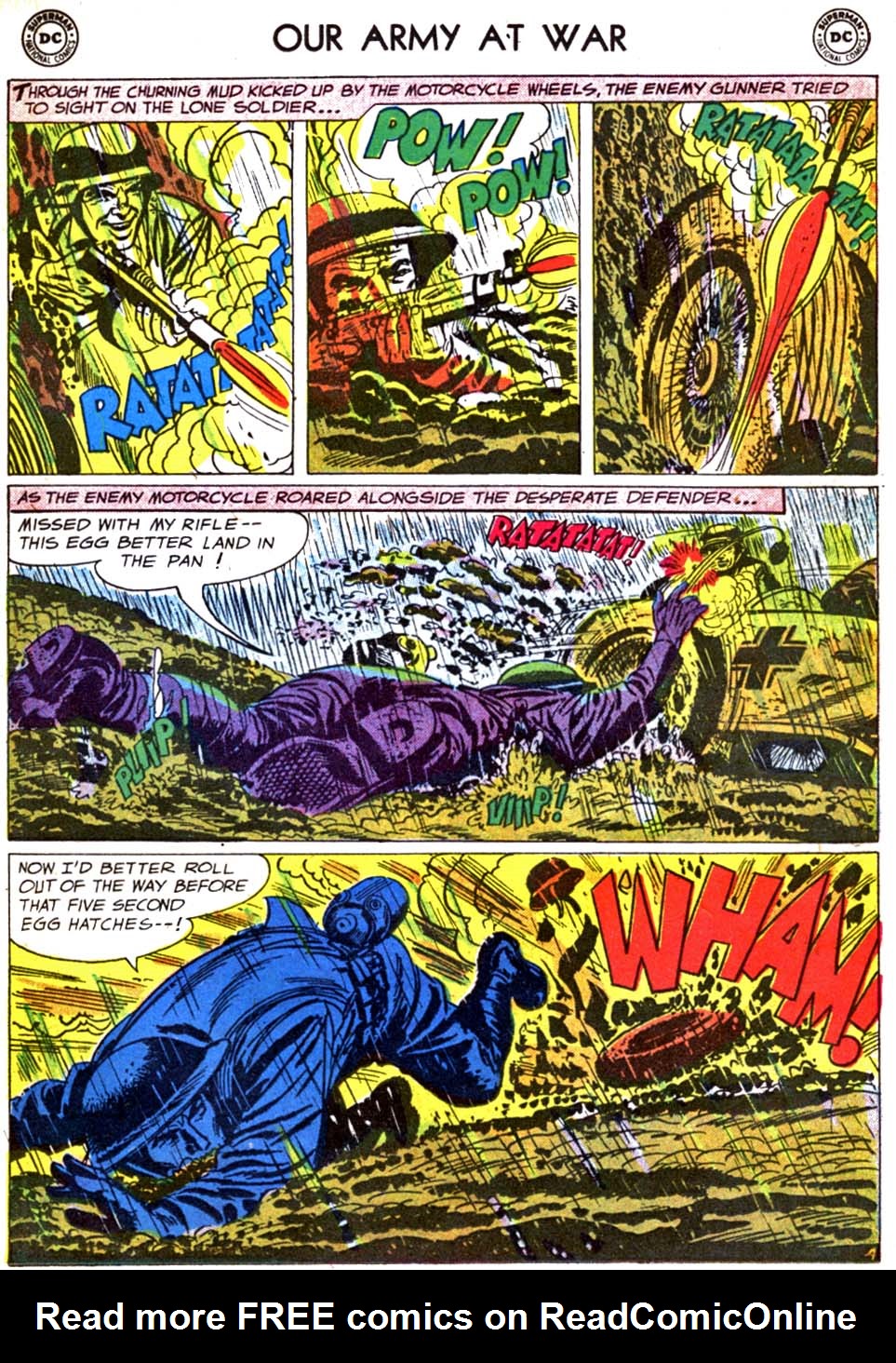 Read online Our Army at War (1952) comic -  Issue #71 - 23