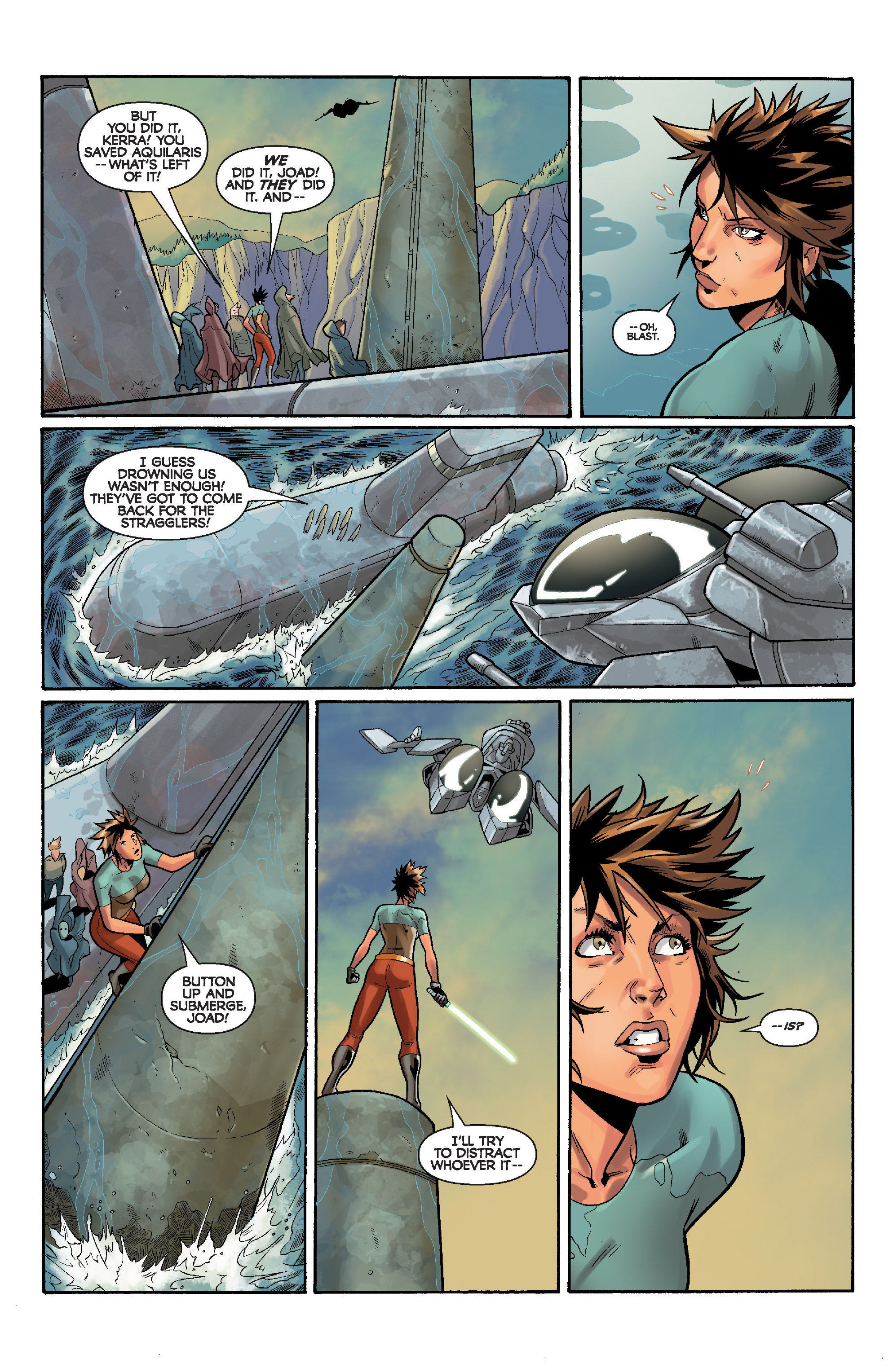 Read online Star Wars: Knight Errant - Deluge comic -  Issue #4 - 21