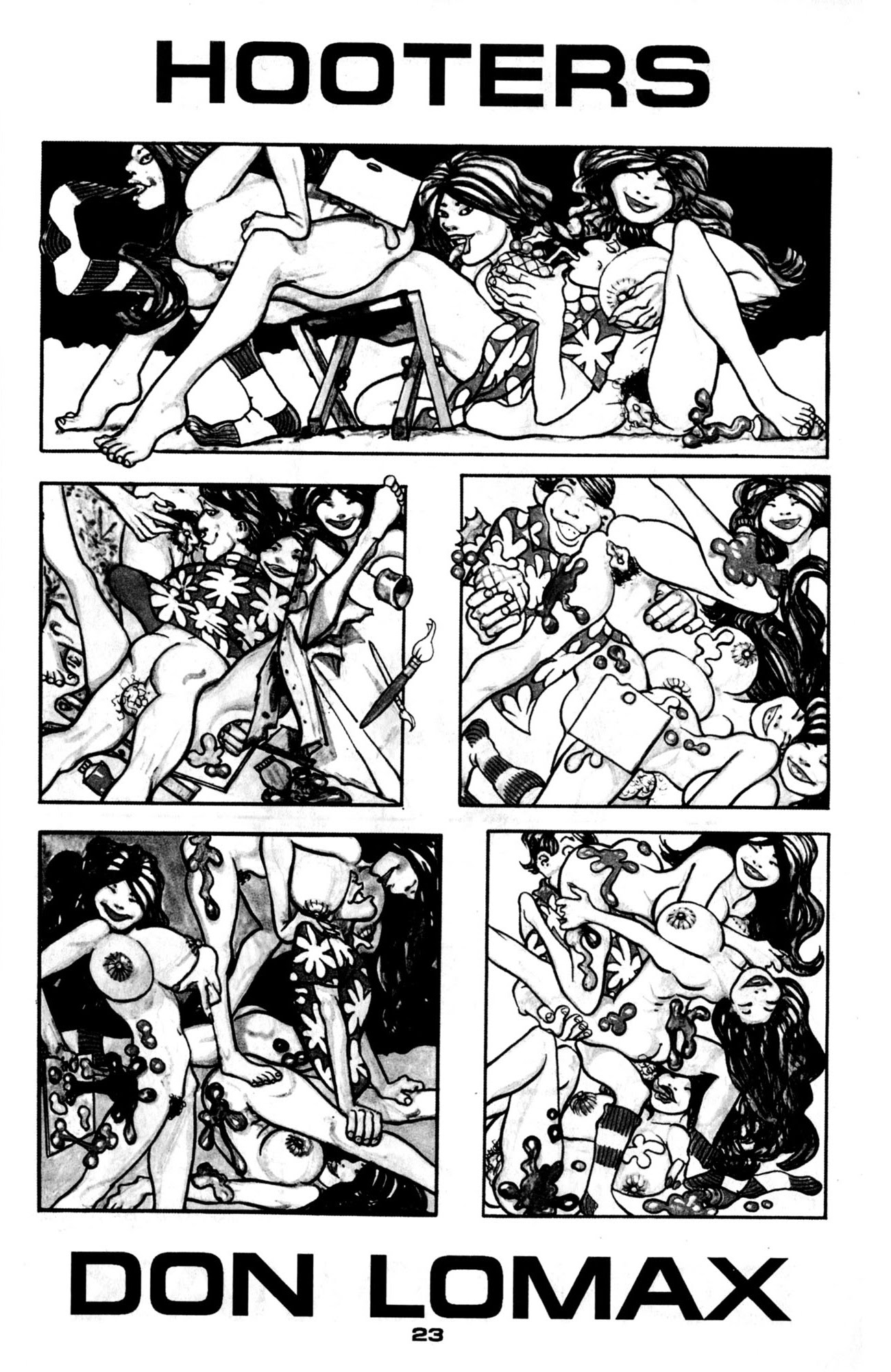 Read online Hooters comic -  Issue #1 - 24