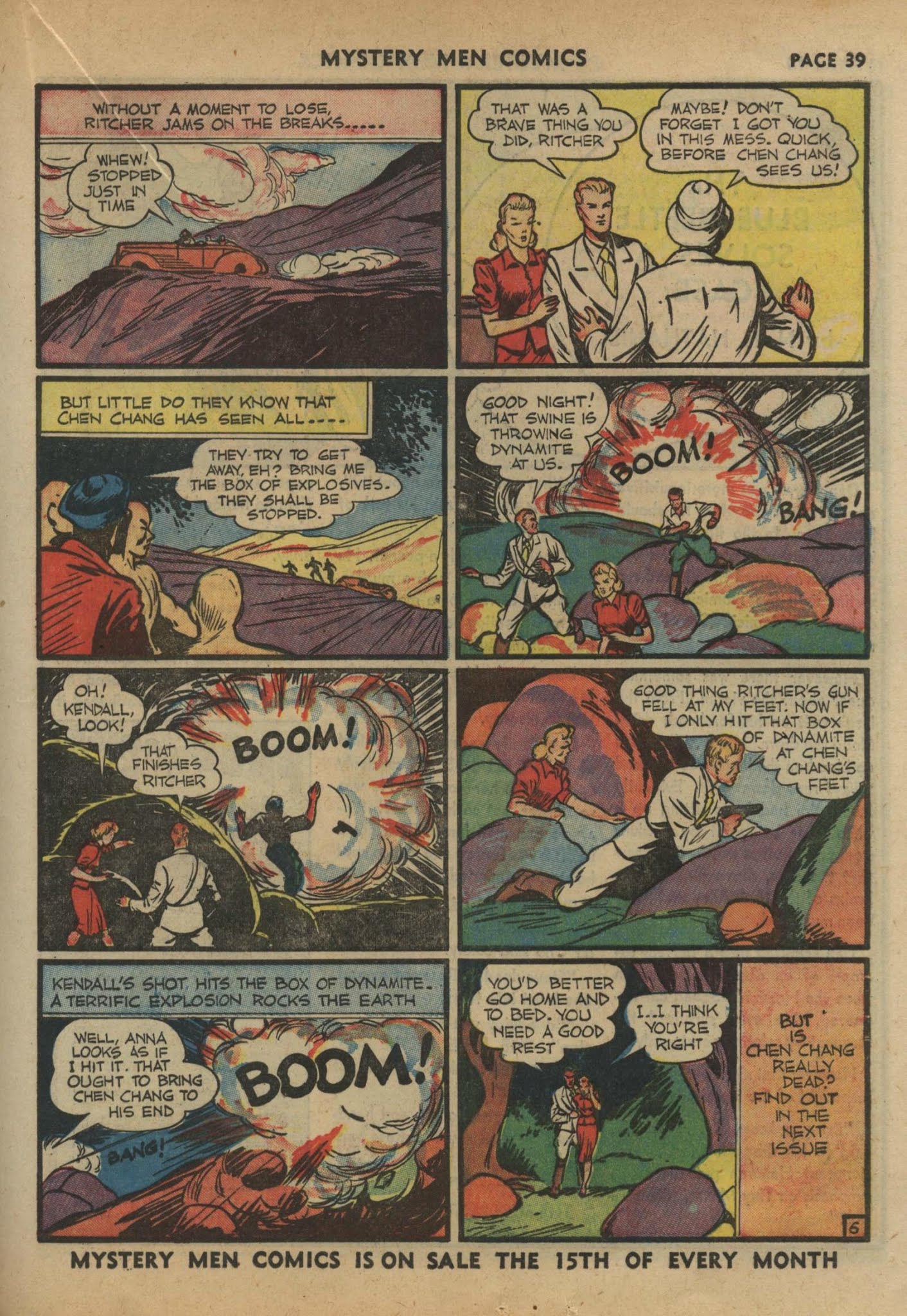 Read online Mystery Men Comics comic -  Issue #18 - 41