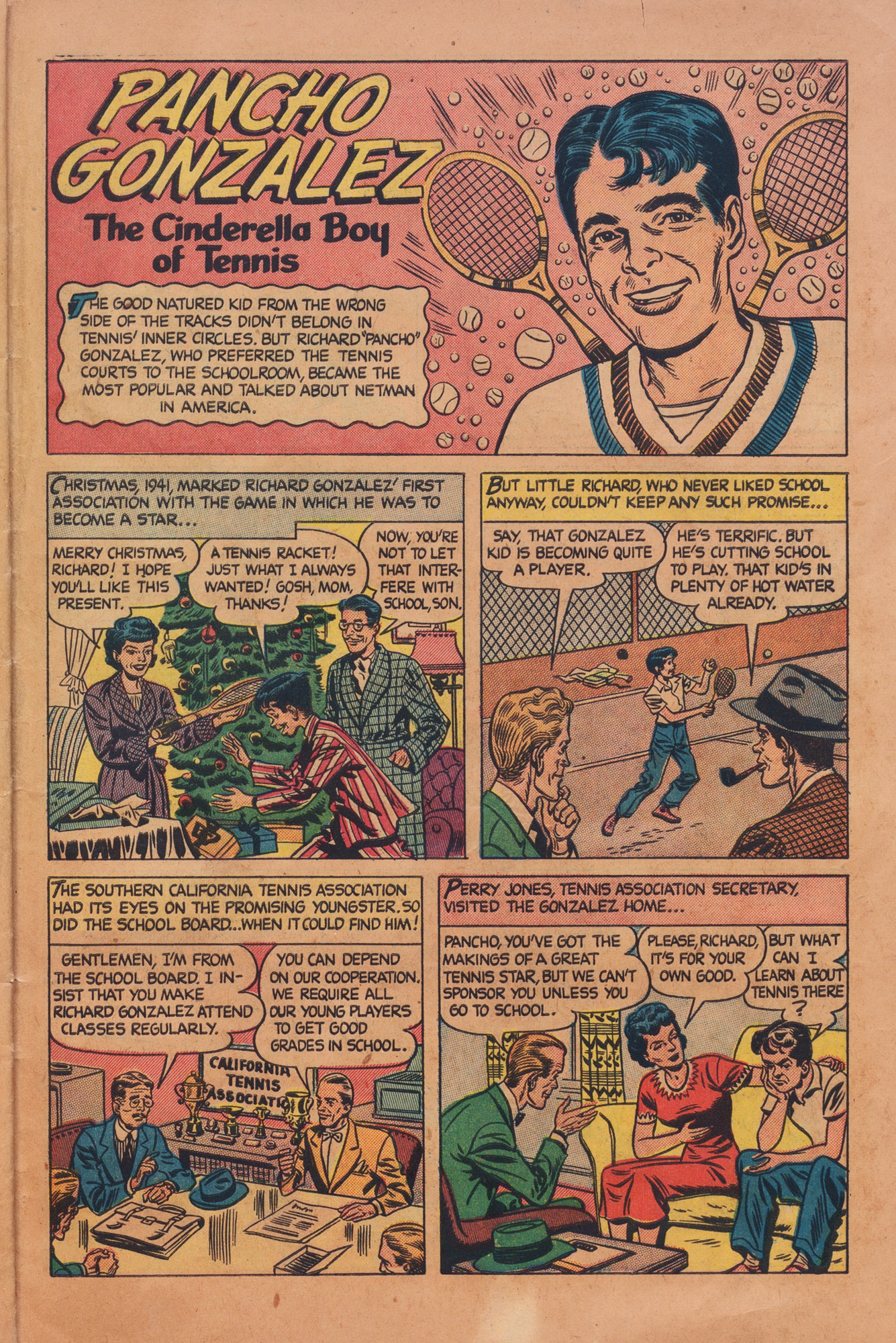 Read online Babe Ruth Sports Comics comic -  Issue #4 - 23