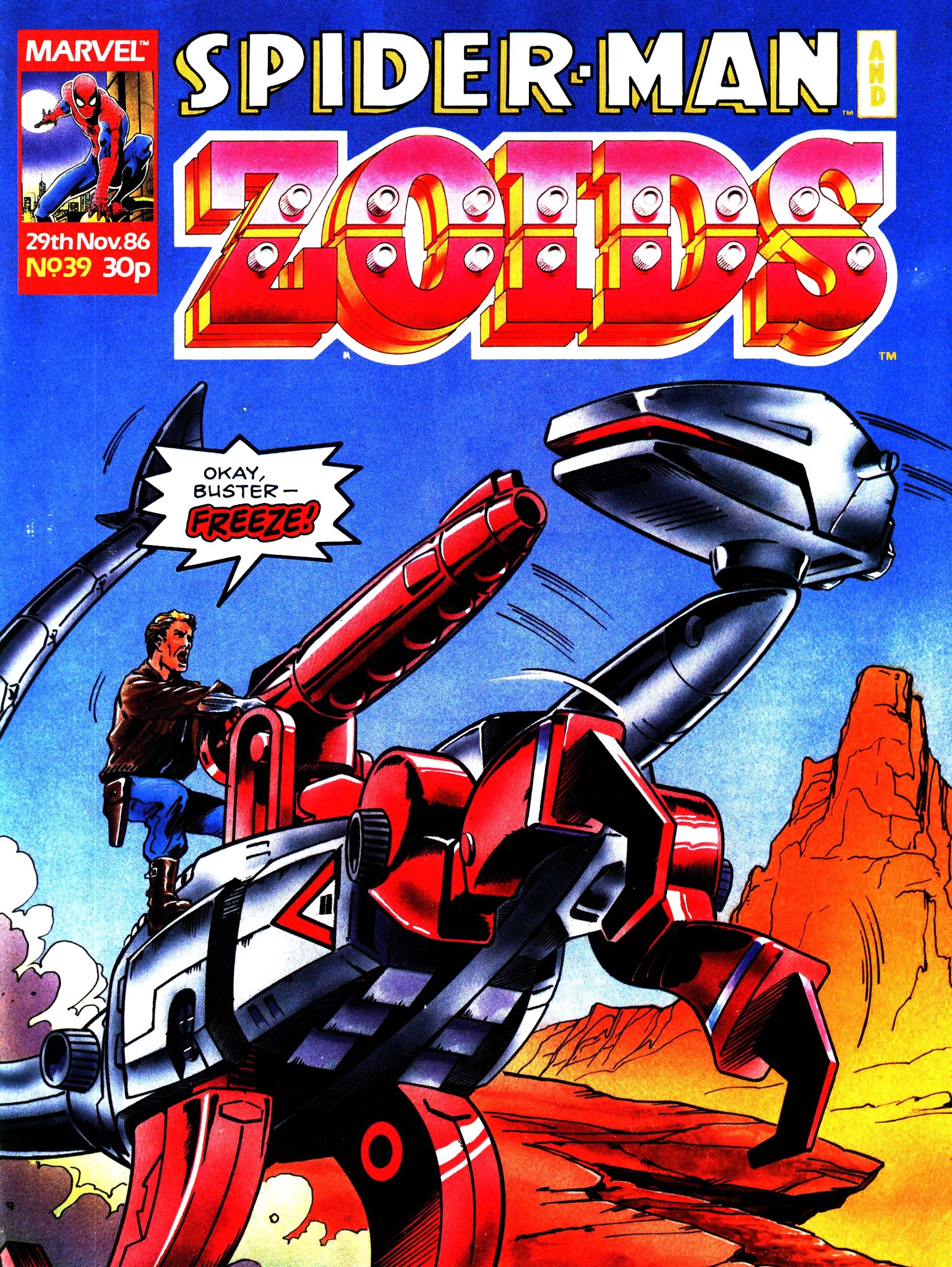 Read online Spider-Man and Zoids comic -  Issue #39 - 1