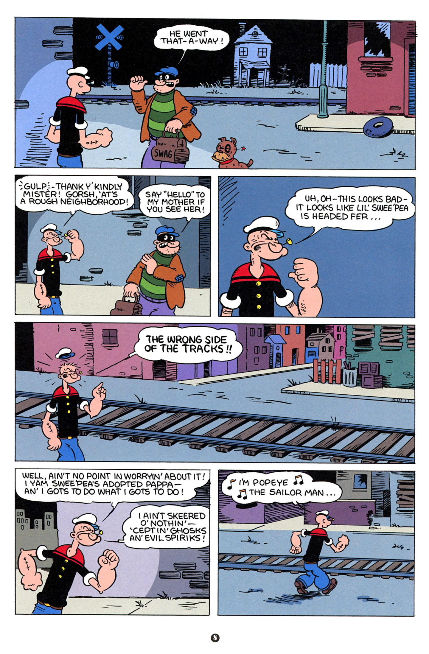 Read online Popeye (2012) comic -  Issue #5 - 10