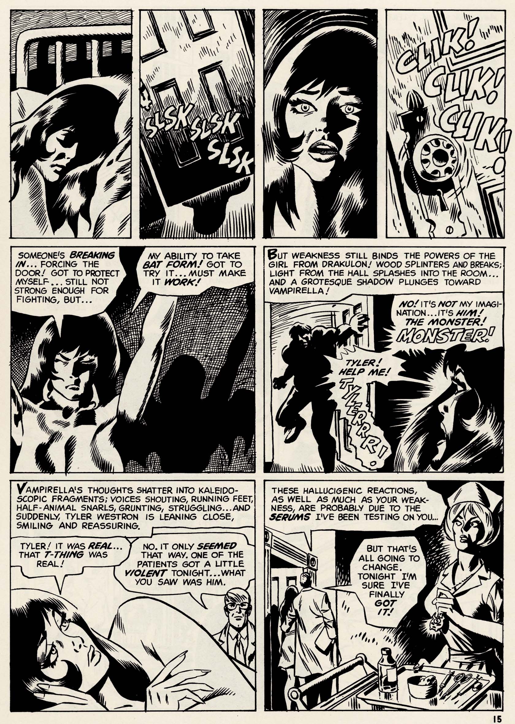 Read online Vampirella (1969) comic -  Issue #8 - 15