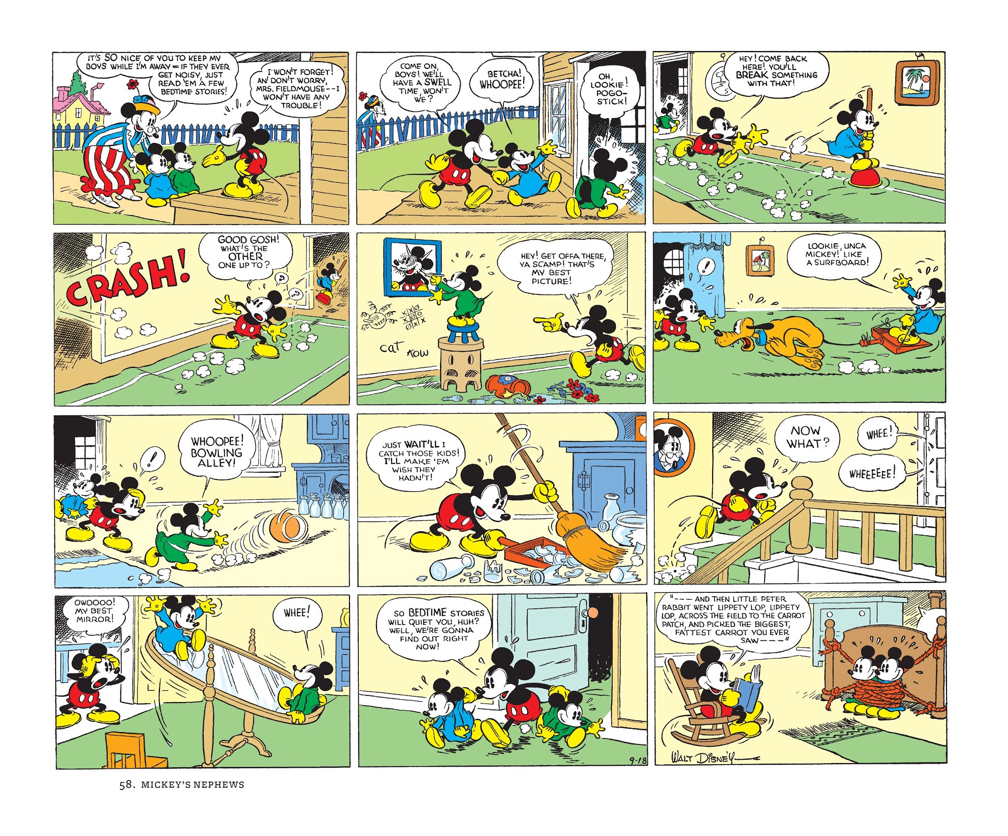 Read online Walt Disney's Mickey Mouse Color Sundays comic -  Issue # TPB 1 (Part 1) - 58