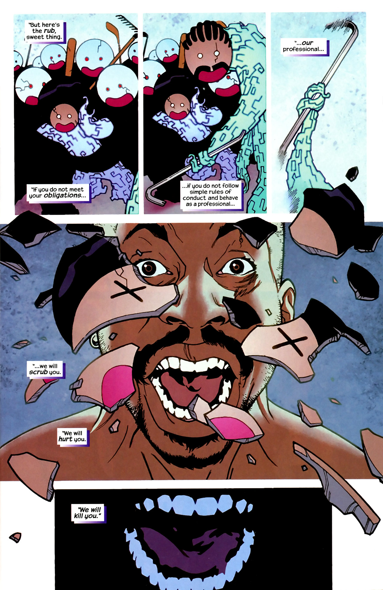 Read online NYX: No Way Home comic -  Issue #6 - 6