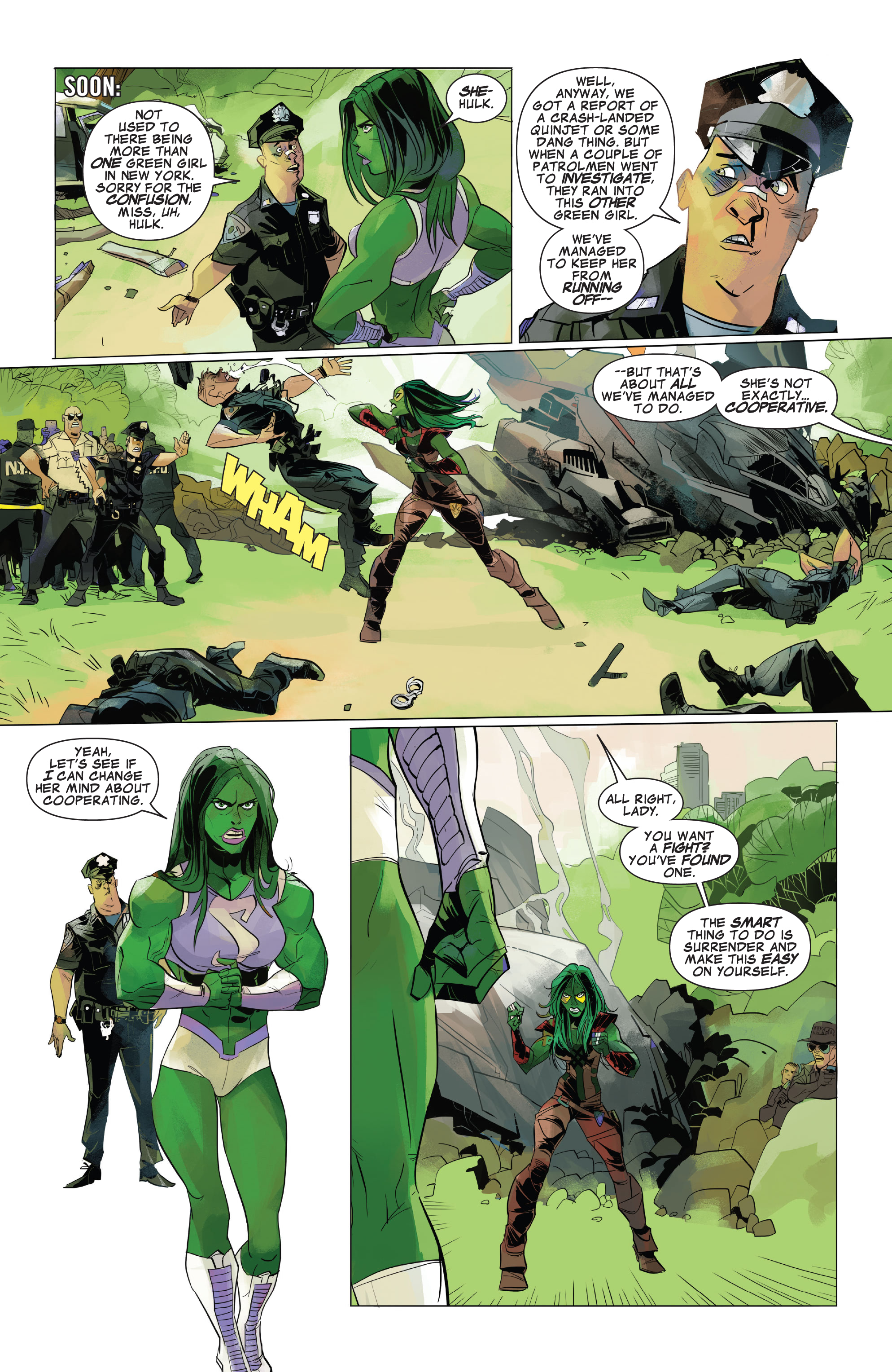 Read online Marvel-Verse: Thanos comic -  Issue #Marvel-Verse (2019) She-Hulk - 98