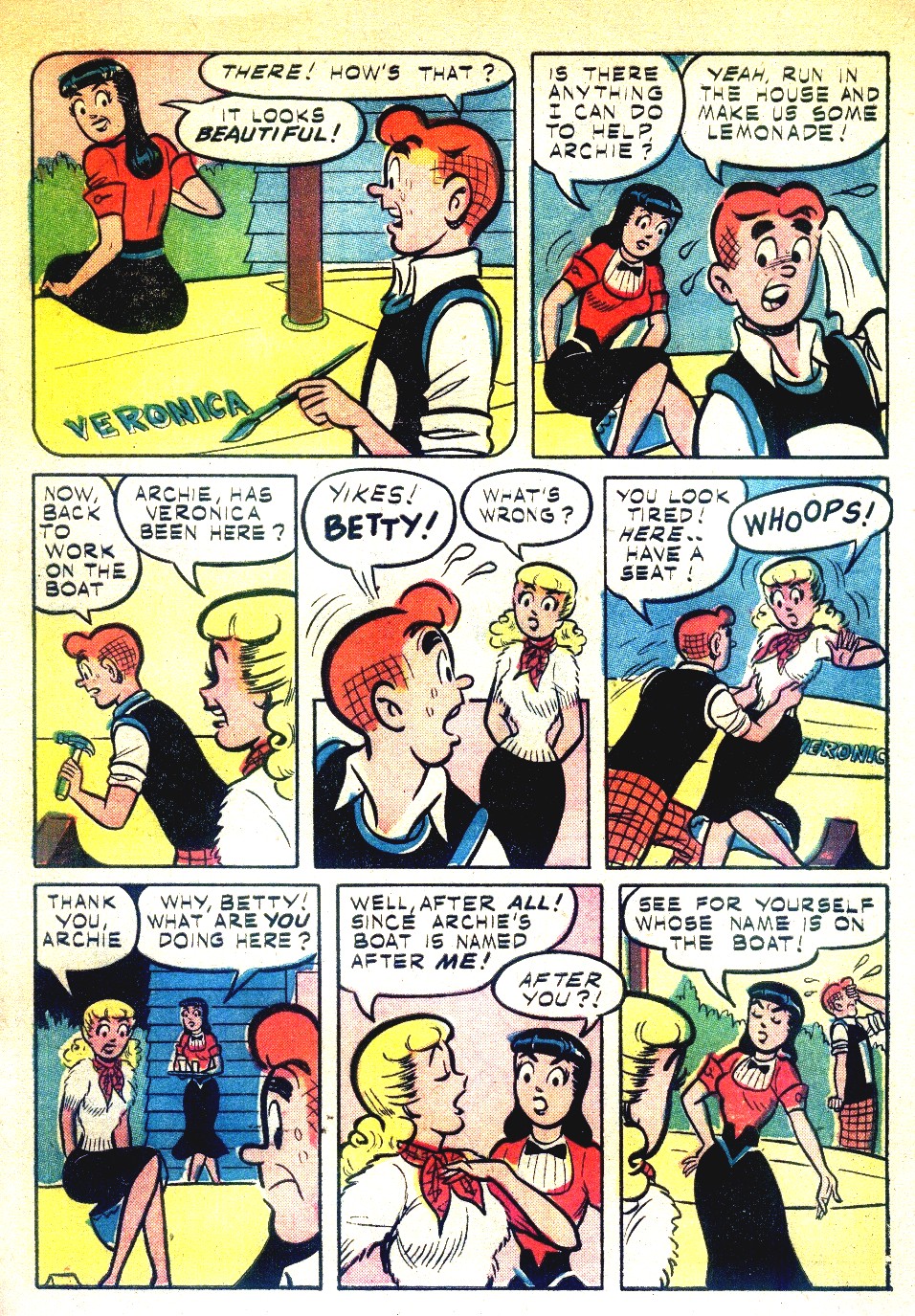 Read online Archie's Girls Betty and Veronica comic -  Issue #27 - 33