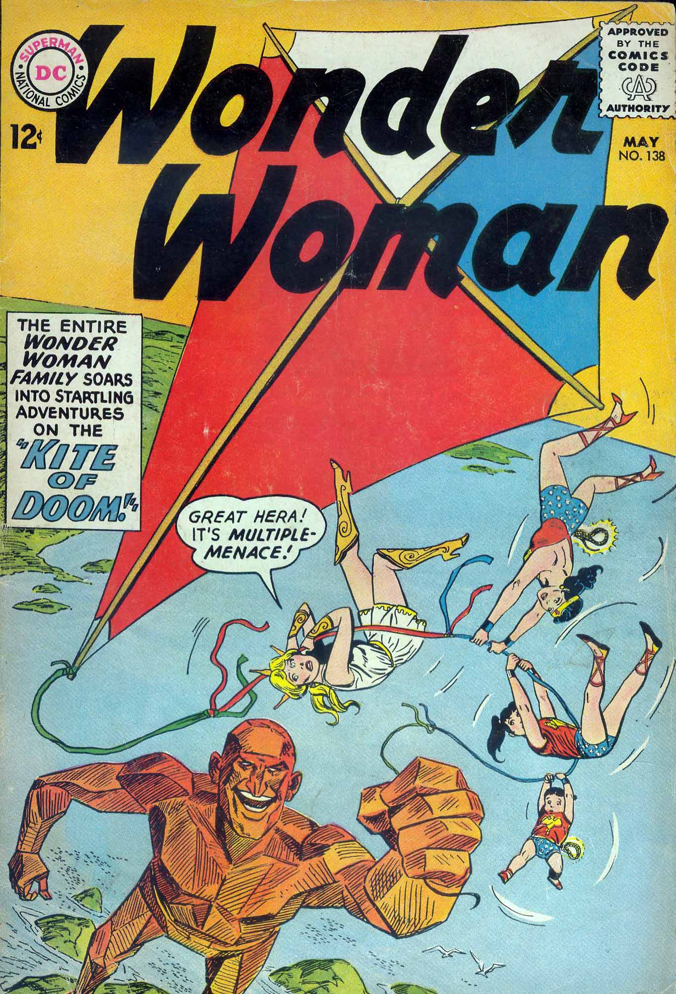 Read online Wonder Woman (1942) comic -  Issue #138 - 1