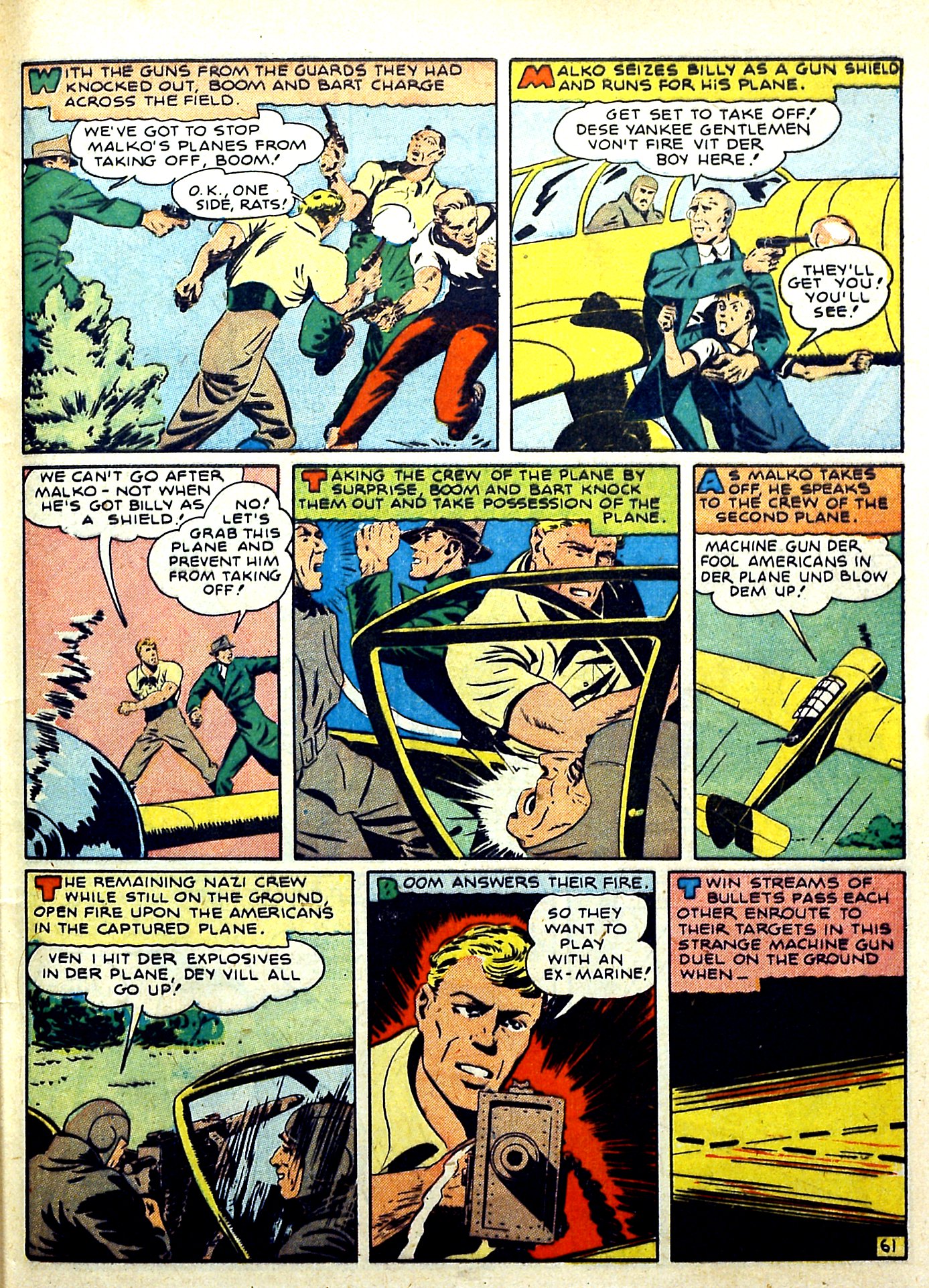Read online Our Flag Comics comic -  Issue #3 - 62