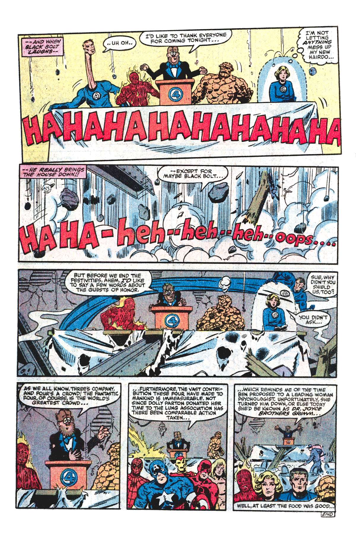 Read online Fantastic Four Roast comic -  Issue # Full - 33