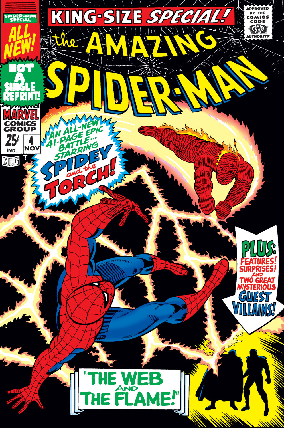 The Amazing Spider-Man (1963) issue Annual 4 - Page 1