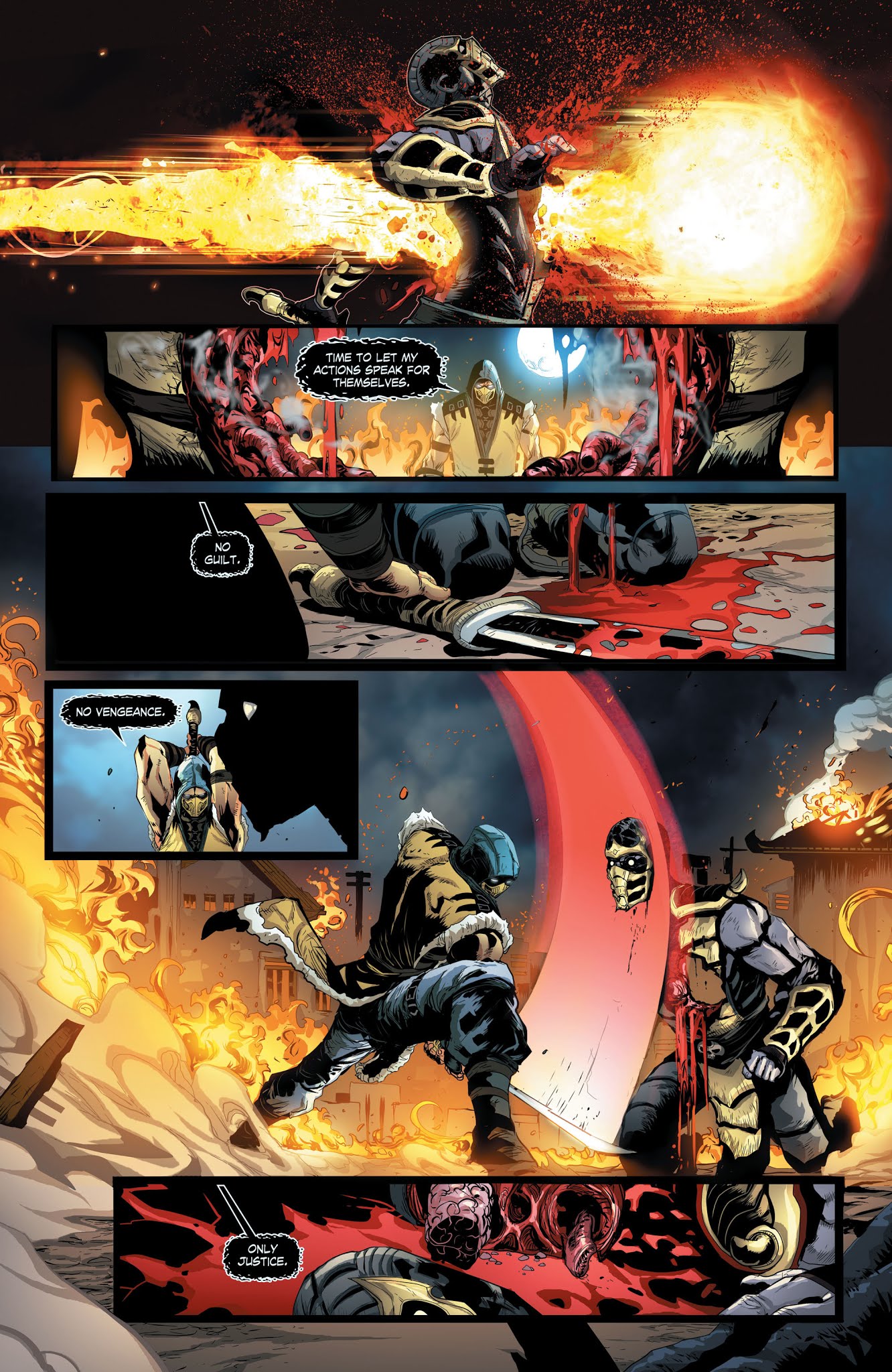 Read online Mortal Kombat X [I] comic -  Issue # _TPB 3 - 85