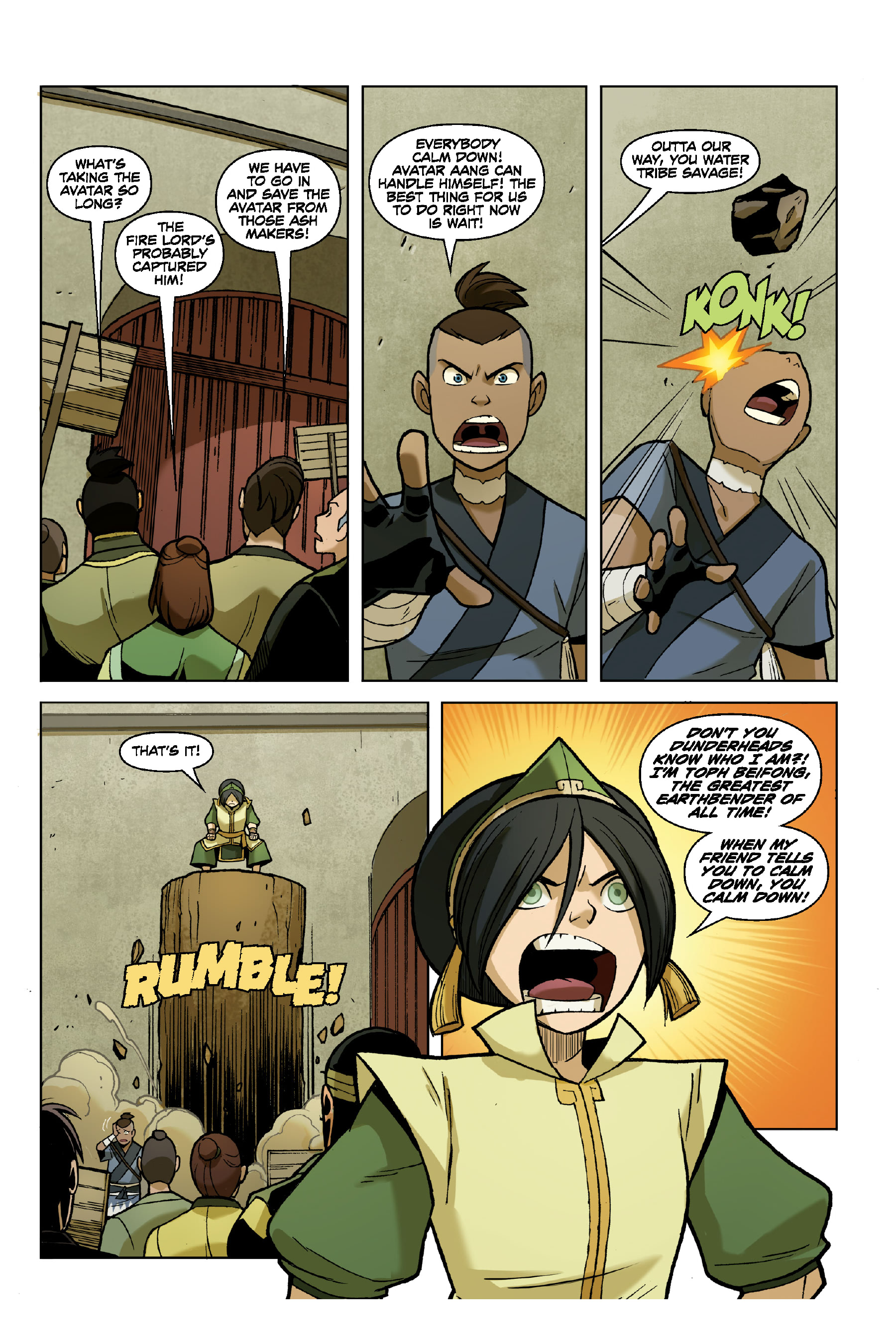 Read online Nickelodeon Avatar: The Last Airbender - The Promise comic -  Issue # _TPB Omnibus (Part 1) - 65