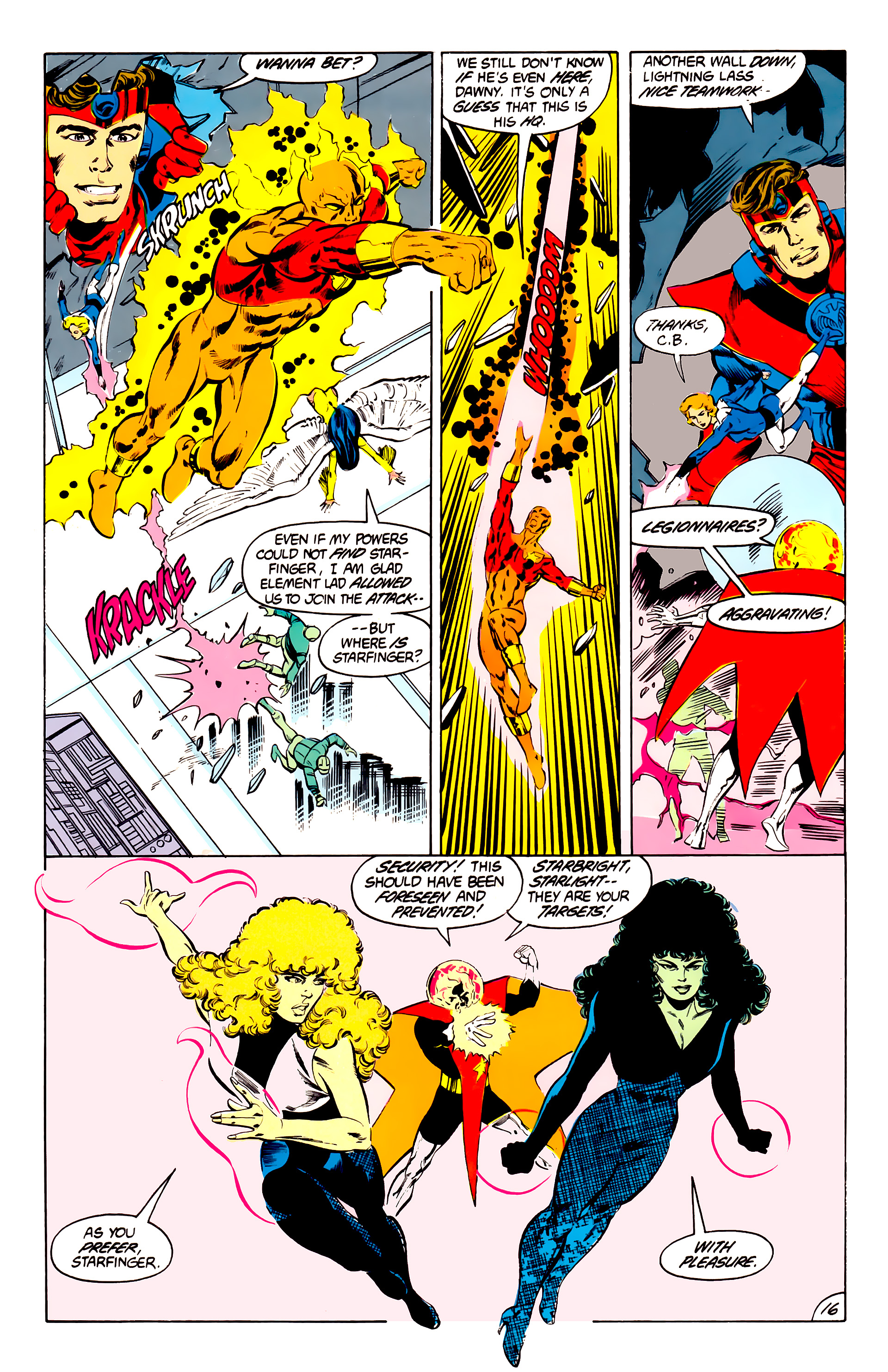 Read online Legion of Super-Heroes (1984) comic -  Issue #41 - 17