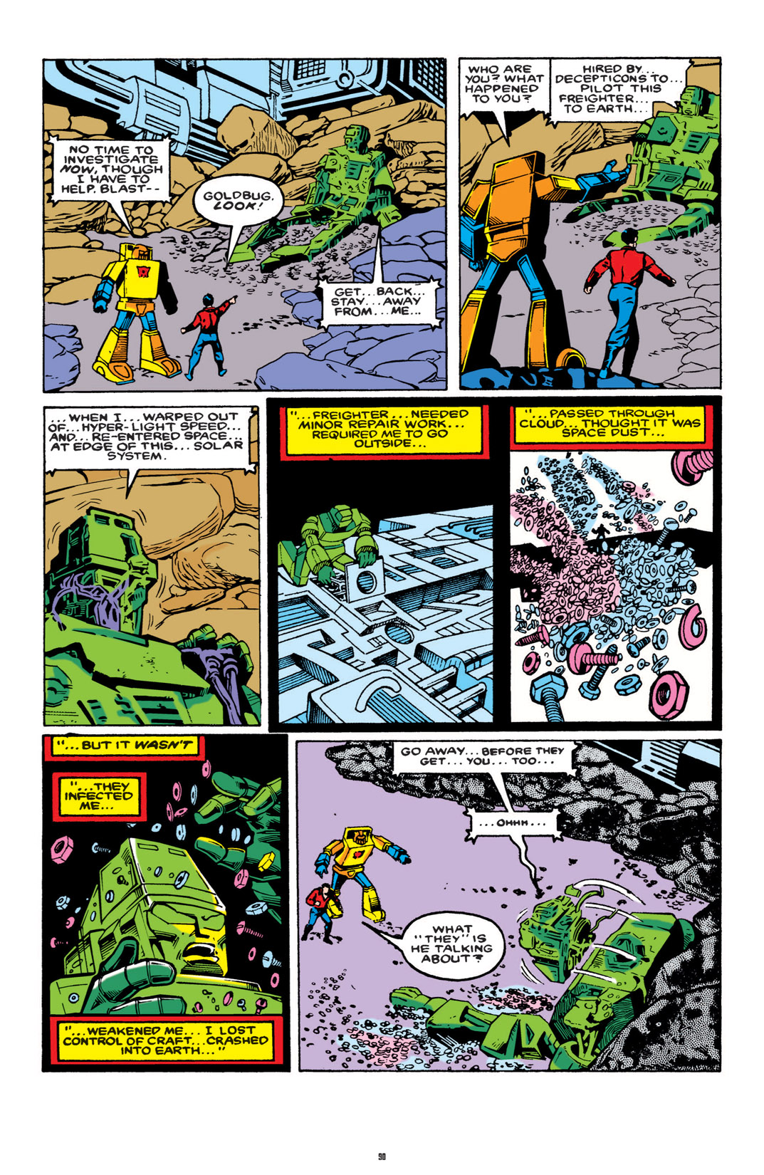 Read online The Transformers Classics comic -  Issue # TPB 3 - 91