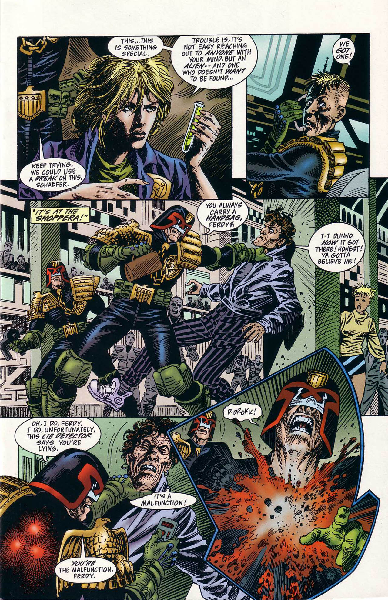 Read online Judge Dredd Megazine (vol. 3) comic -  Issue #37 - 9