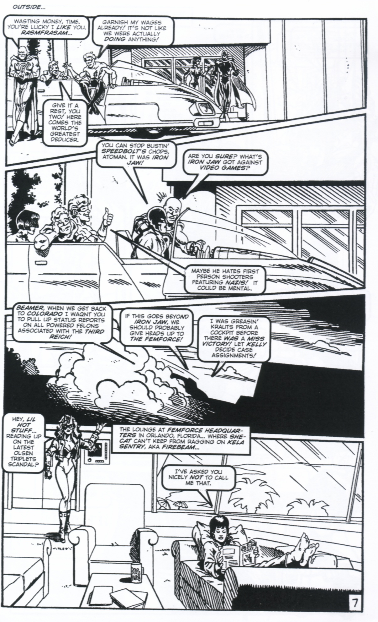 Read online Femforce comic -  Issue #130 - 9