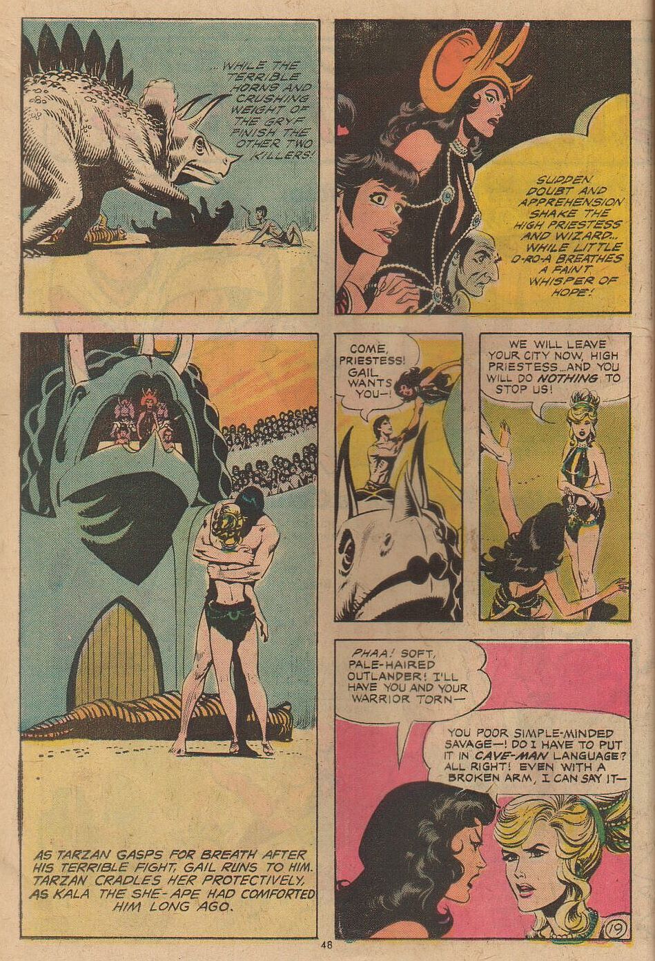 Read online Tarzan (1972) comic -  Issue #233 - 41