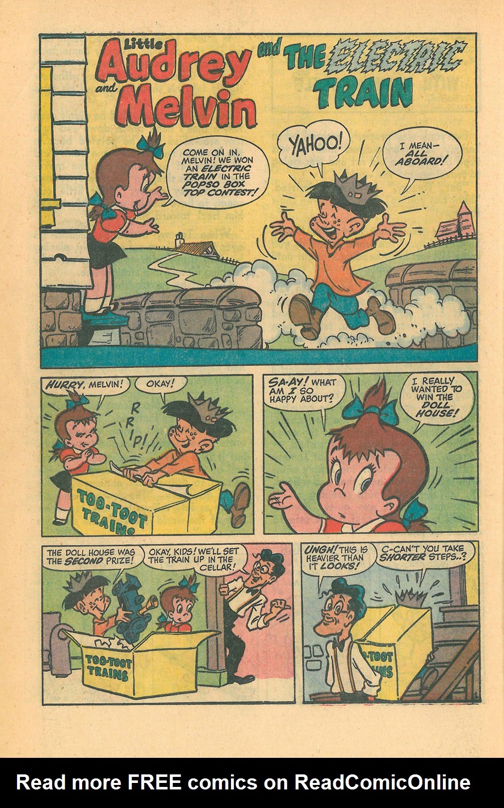 Read online Little Audrey And Melvin comic -  Issue #13 - 27